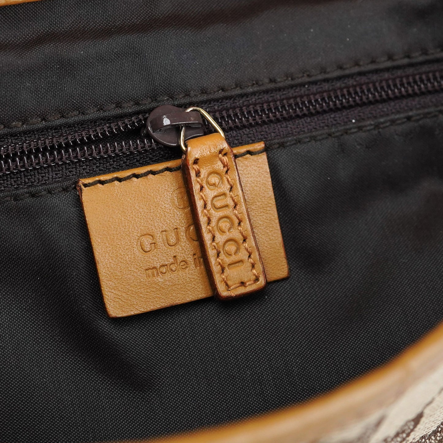 001 4015 Beige GG Jackie Chain Shoulder Bag