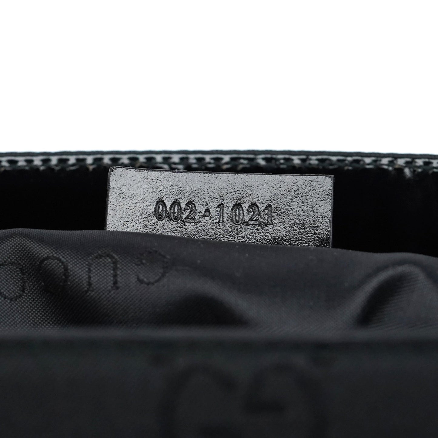 002 1021 Black GG Dual Pocket Tote Bag