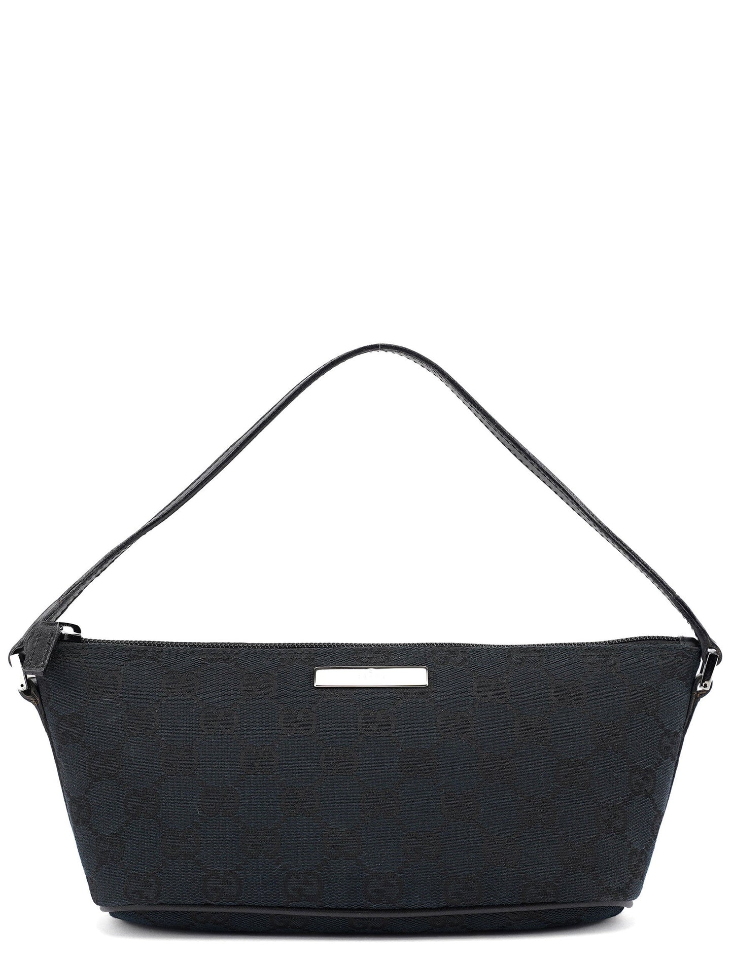 039 1103 Black GG Boat Pochette