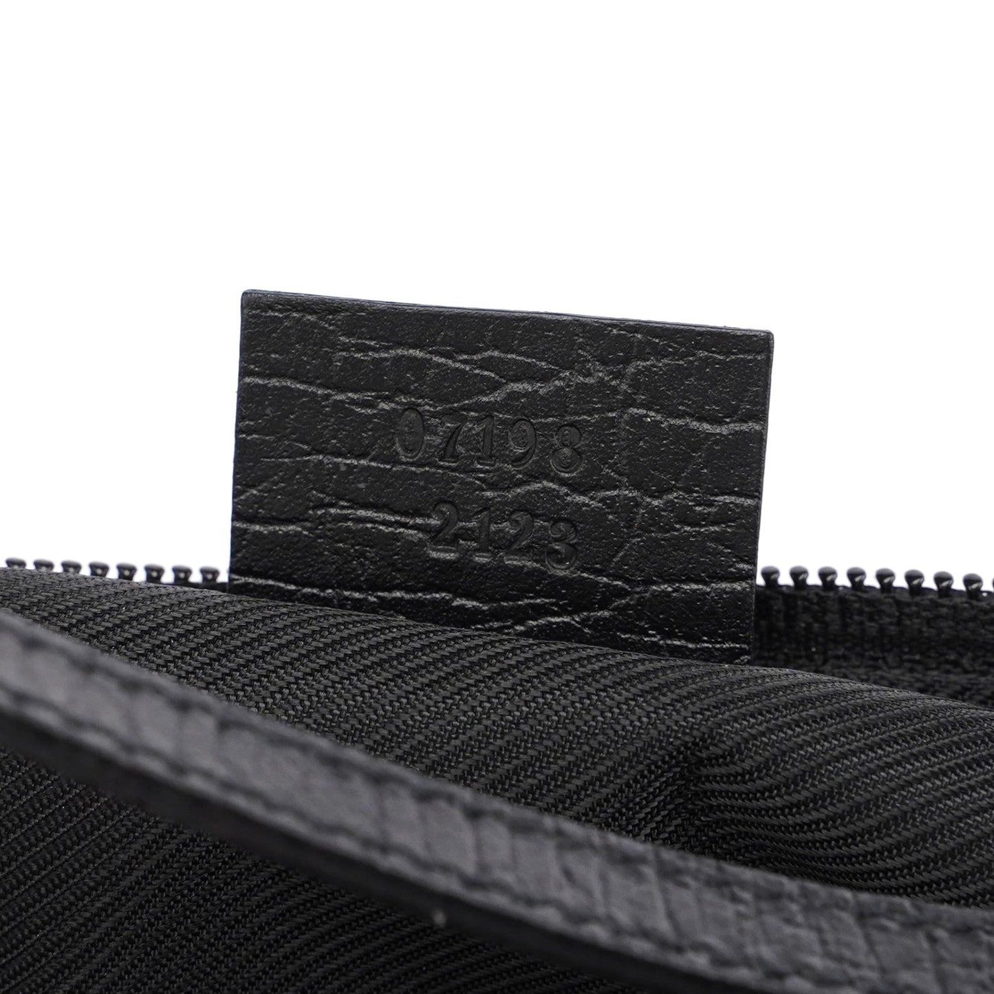 07198 Beige Black GG Boat Pochette