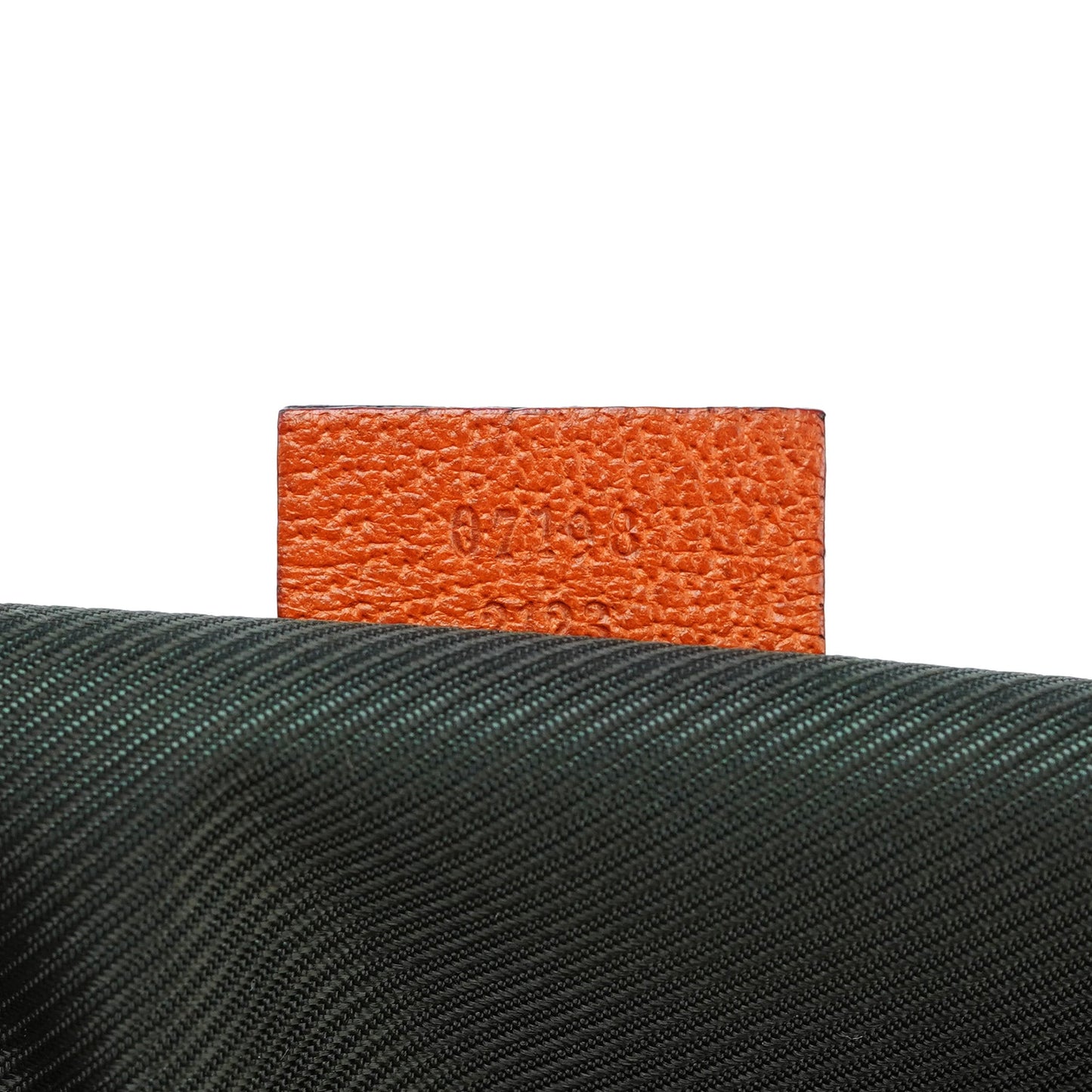 07198 Beige Orange GG Boat Pochette