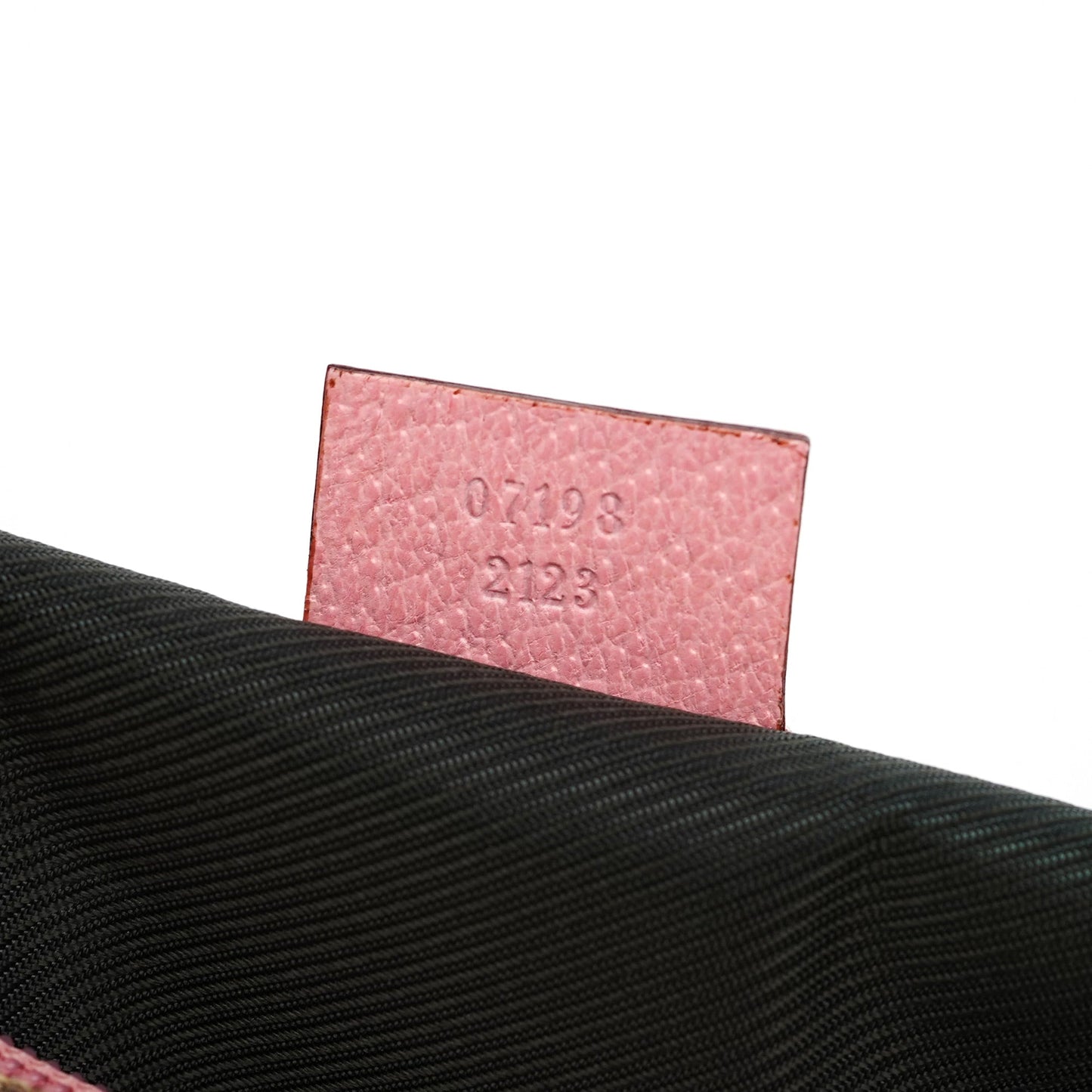 07198 Beige Pink GG Boat Pochette