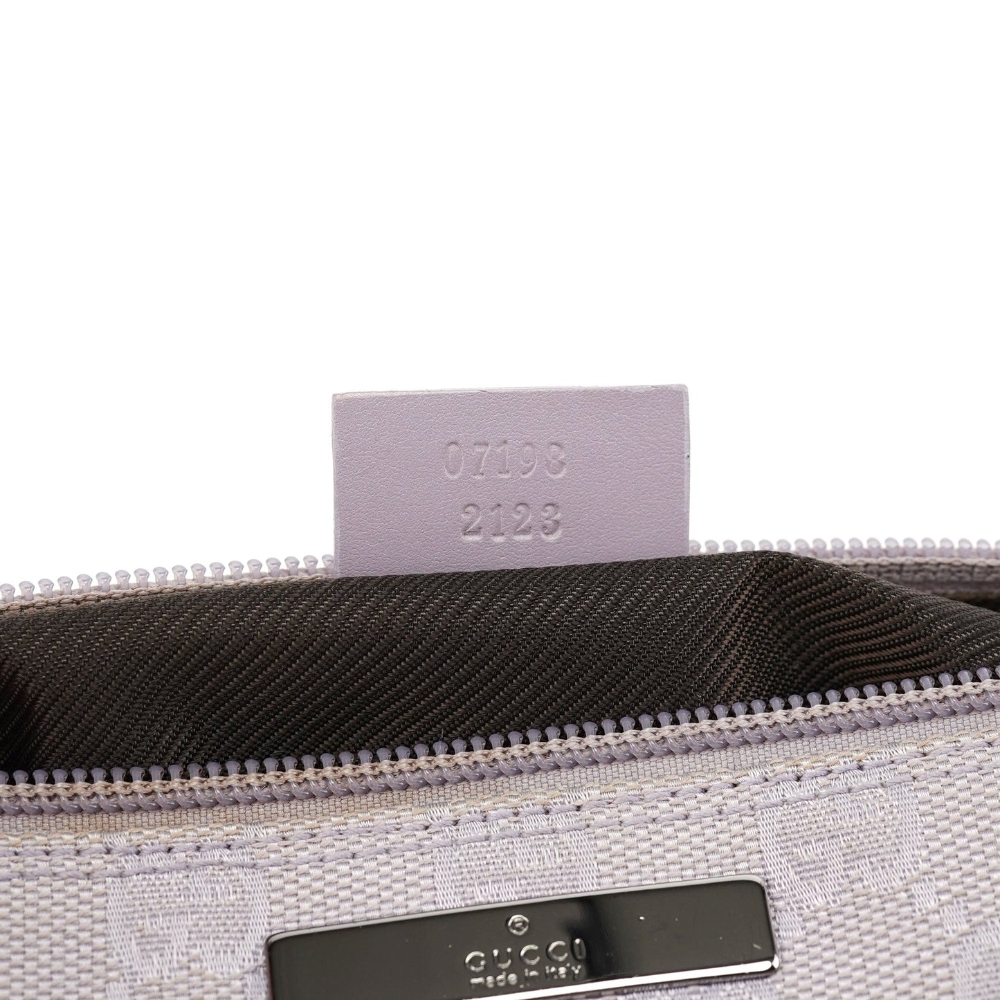 07198 Light Purple GG Boat Pochette