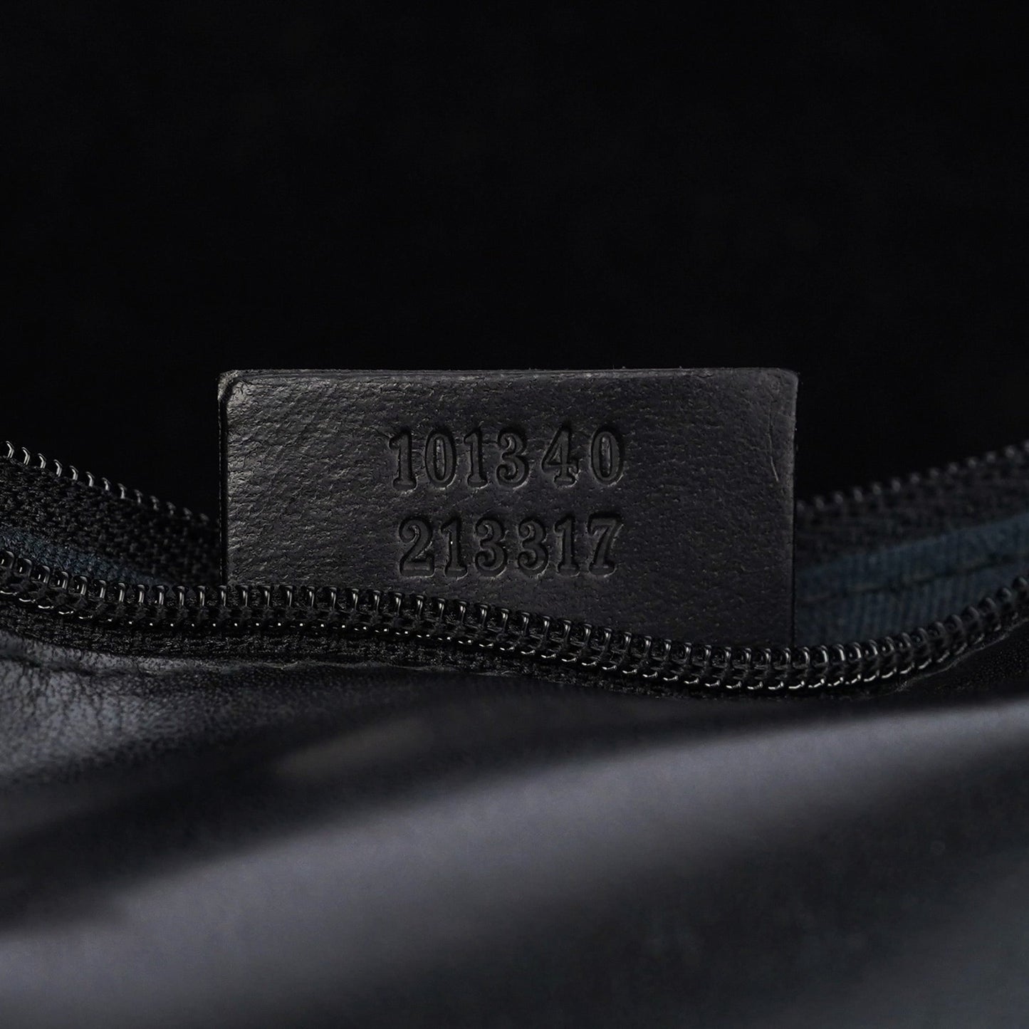 101340 Black Suede Tote Bag