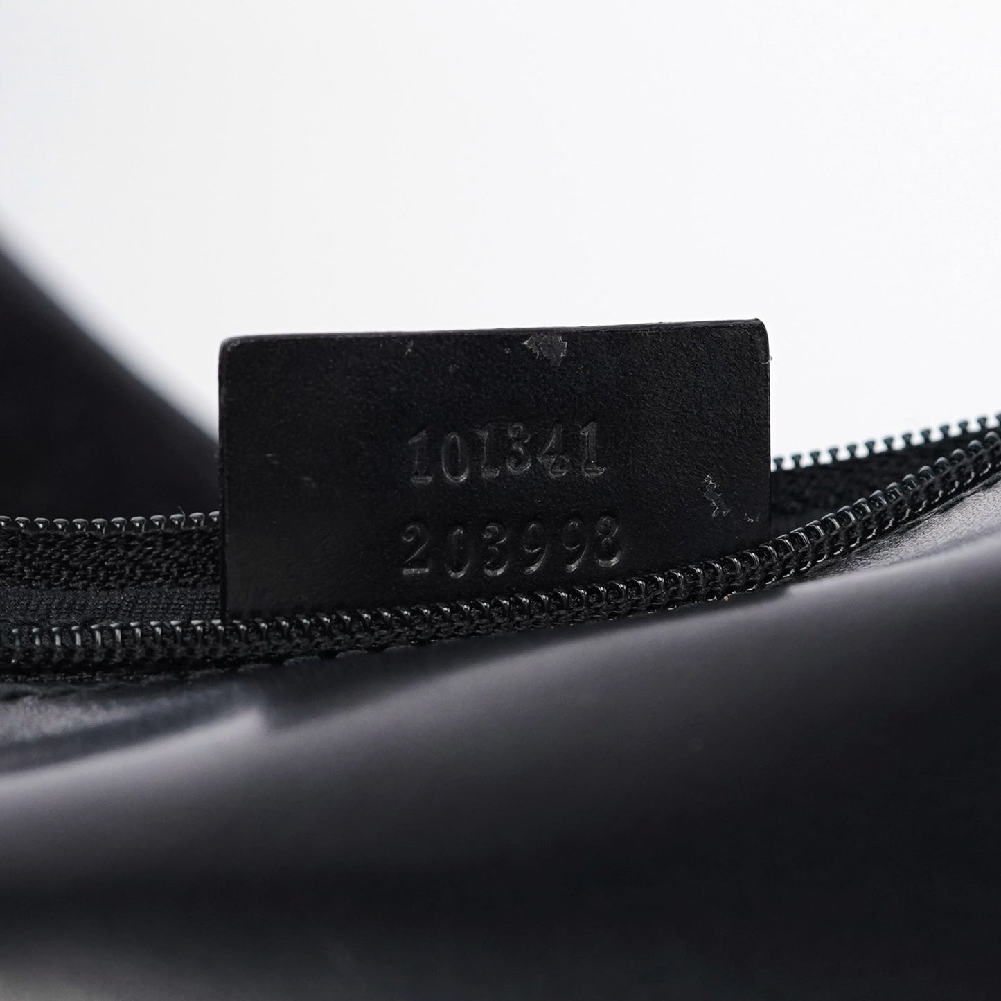 101341 Black Suede Tote Bag