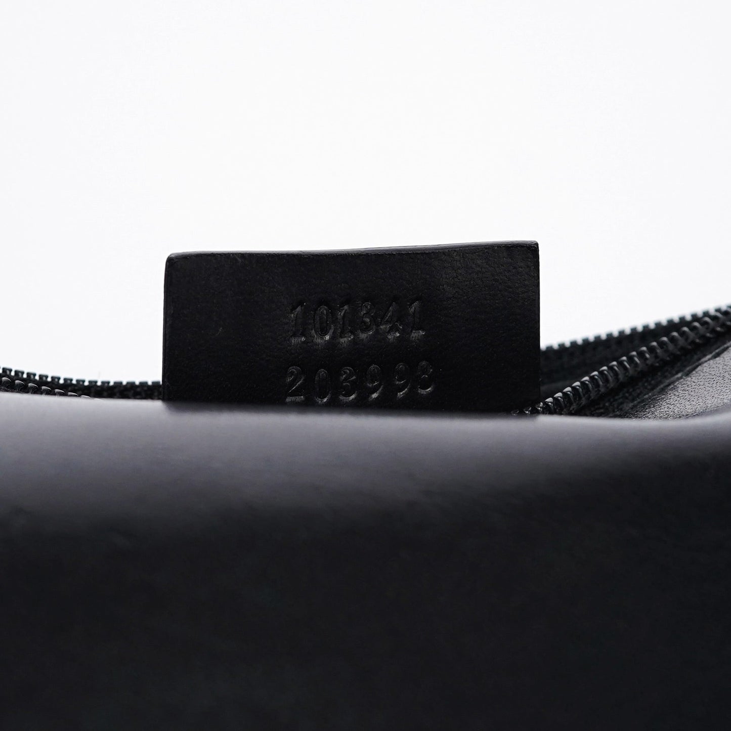 101341 Black Suede Tote Bag