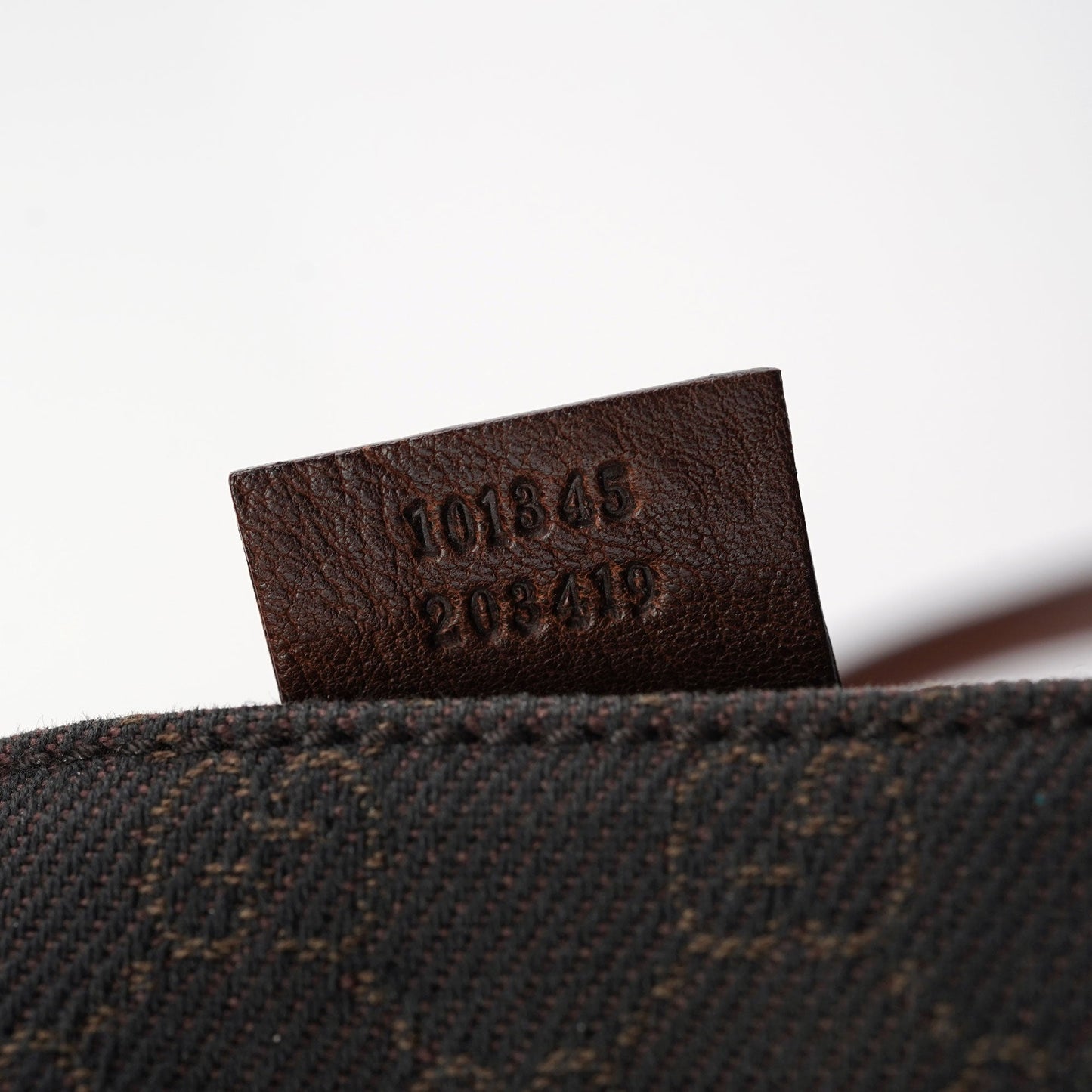 101345 Brown GG Horsebit Tote Bag