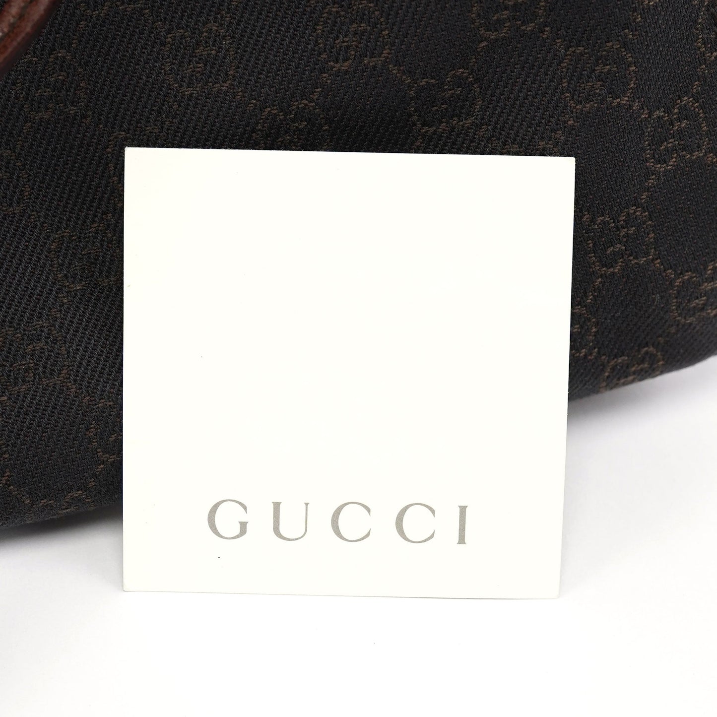 101975 Brown GG Horsebit Shoulder Bag