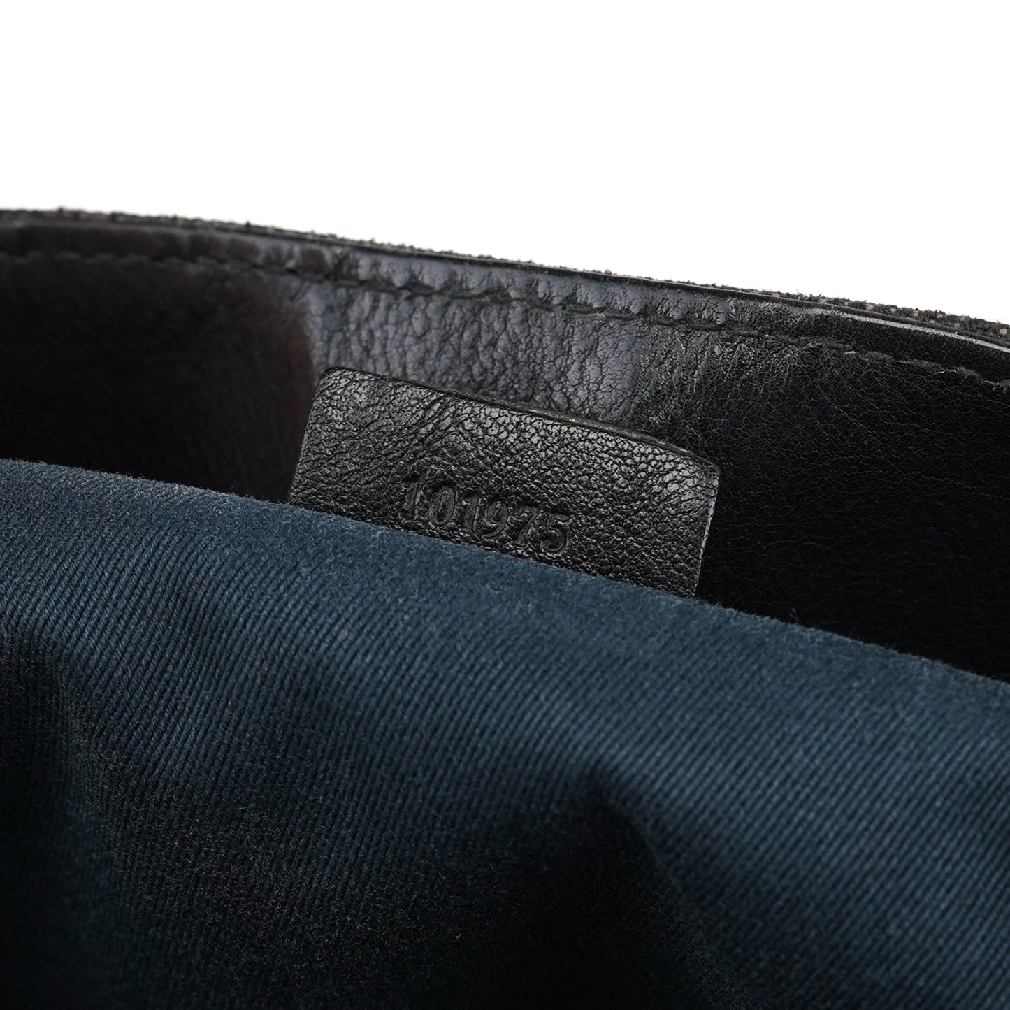 109175 Anthracite GG Horsebit Shoulder Bag