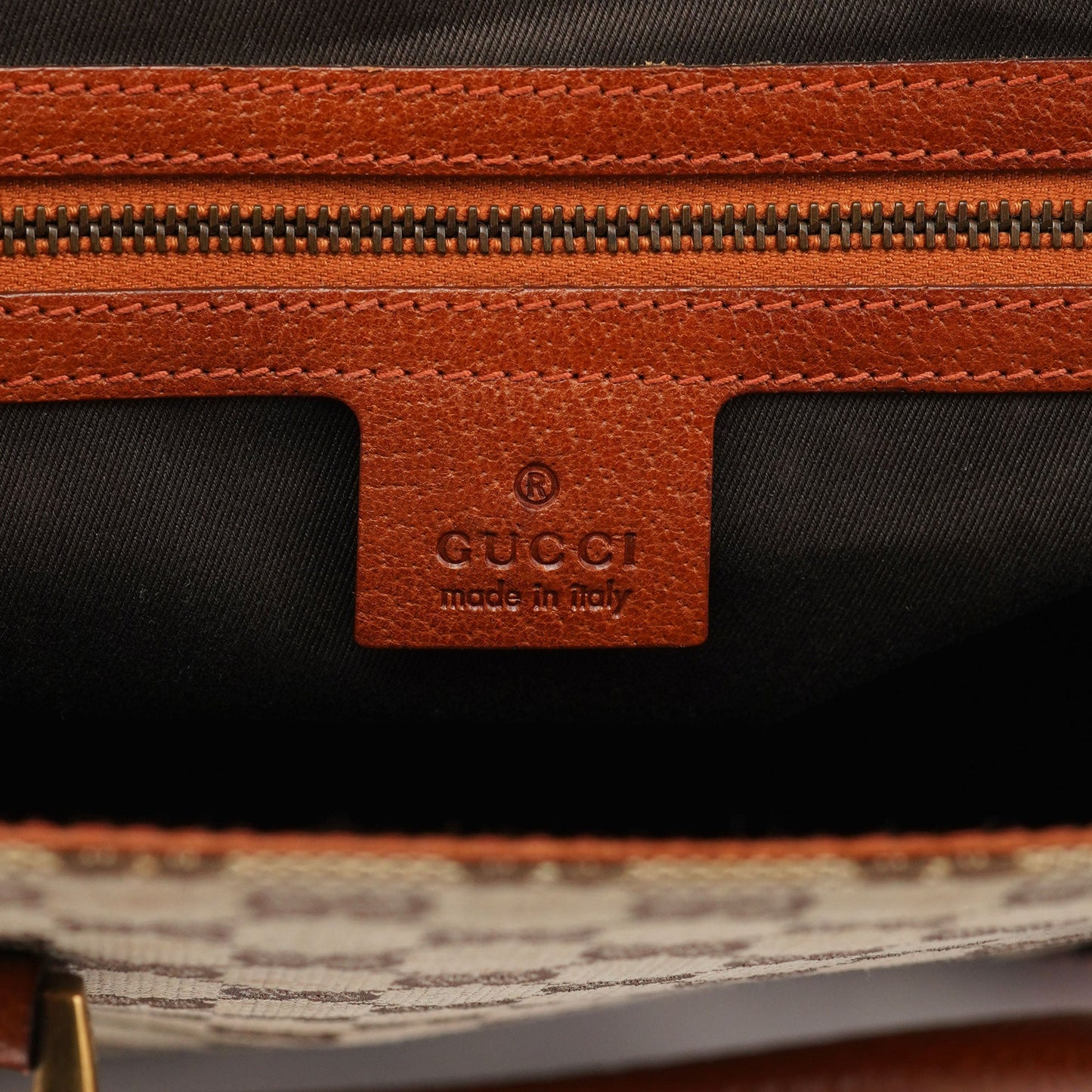 120895 Beige Brown GG Tote Bag