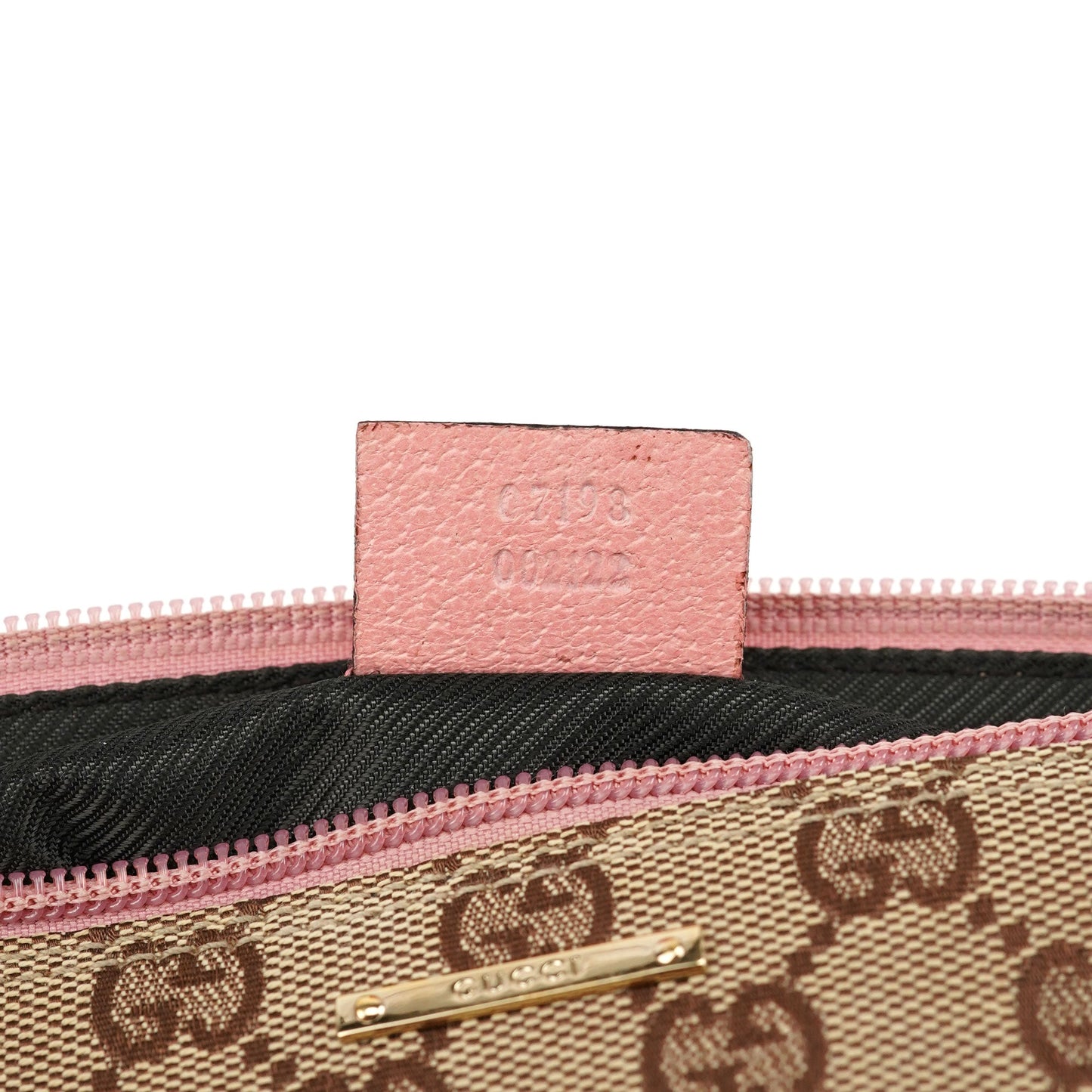 141809 Beige GG Boat Pochette