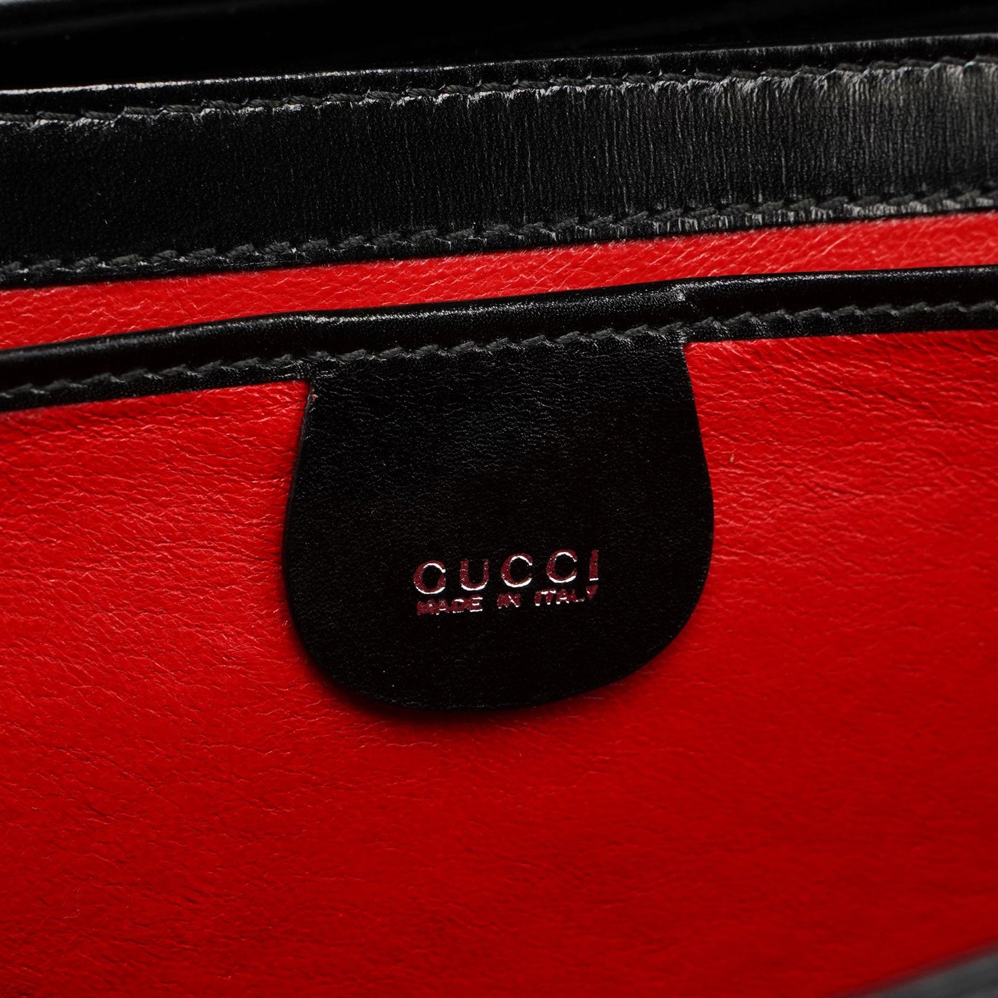 1997 Black Calfskin Silver G Handbag