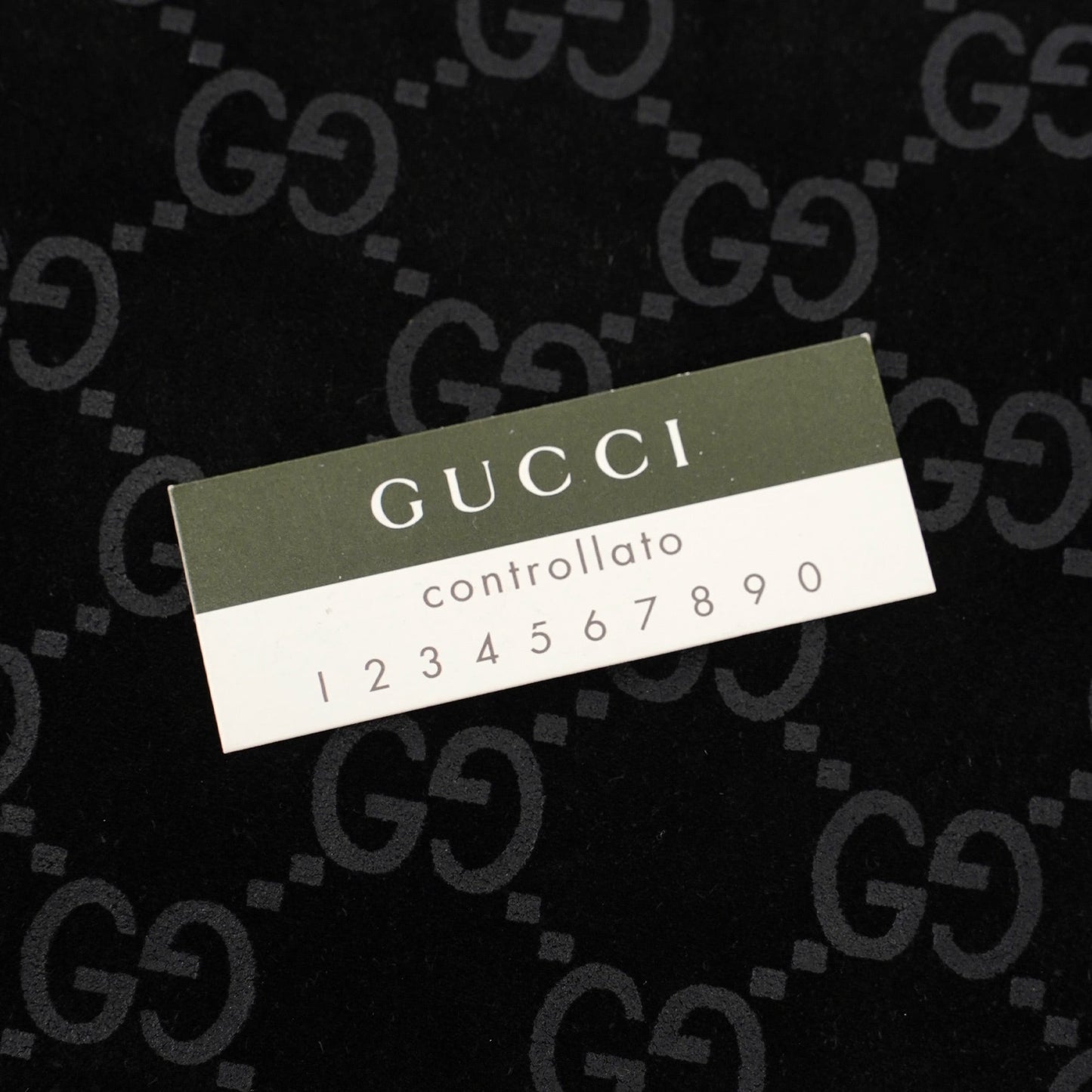 1997 Black Suede GG Bamboo Shoulder Bag