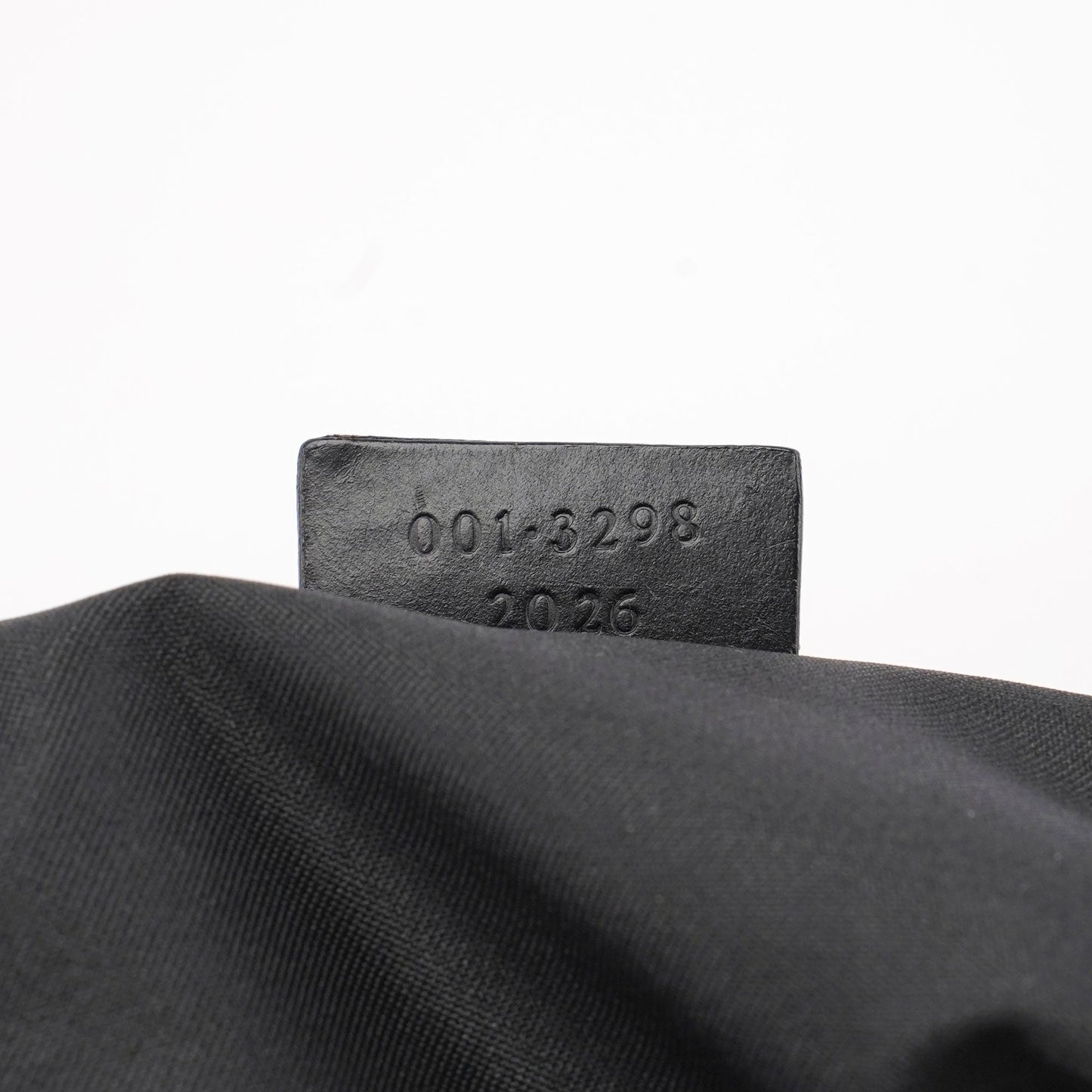 1997 Black Suede GG Hobo Shoulder Bag