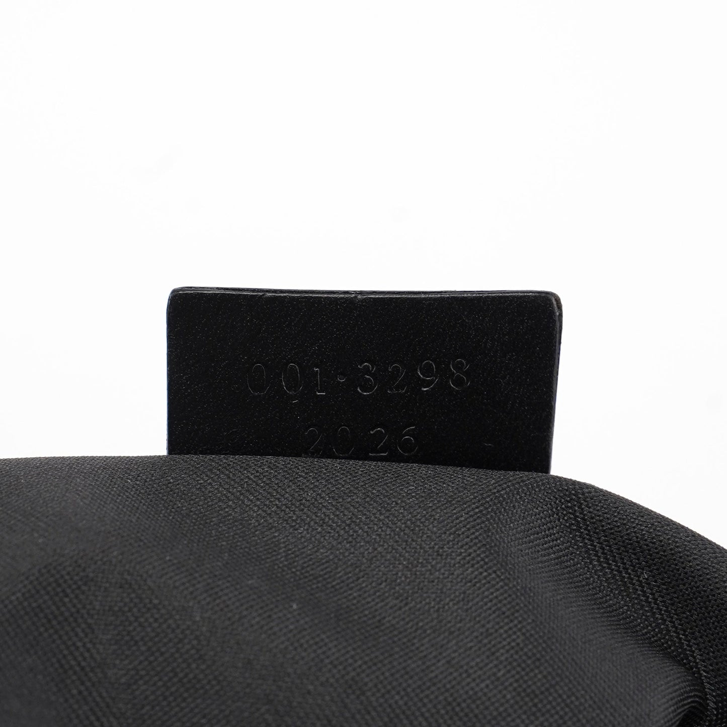 1997 Black Suede GG Shoulder Bag