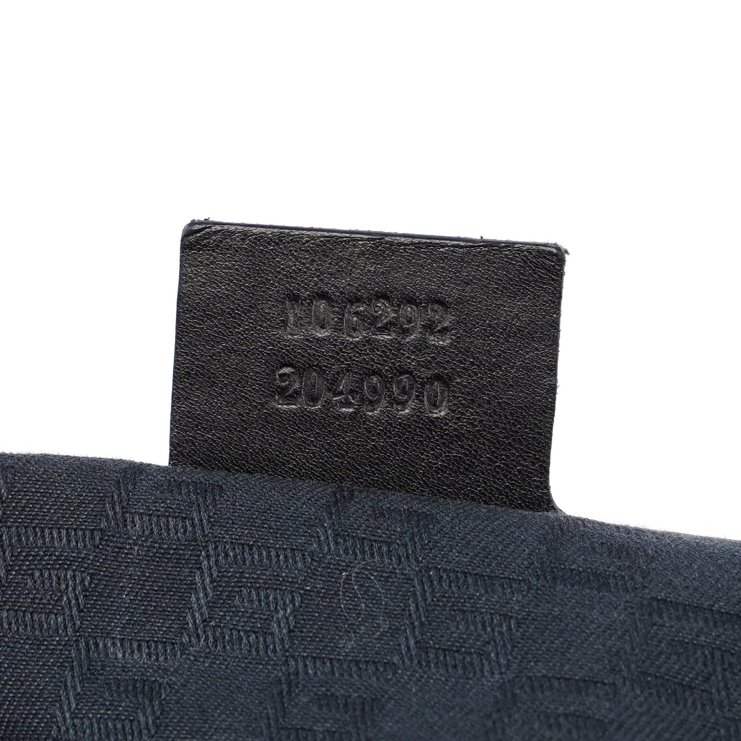 2003 Black Calfskin Hobo Shoulder Bag