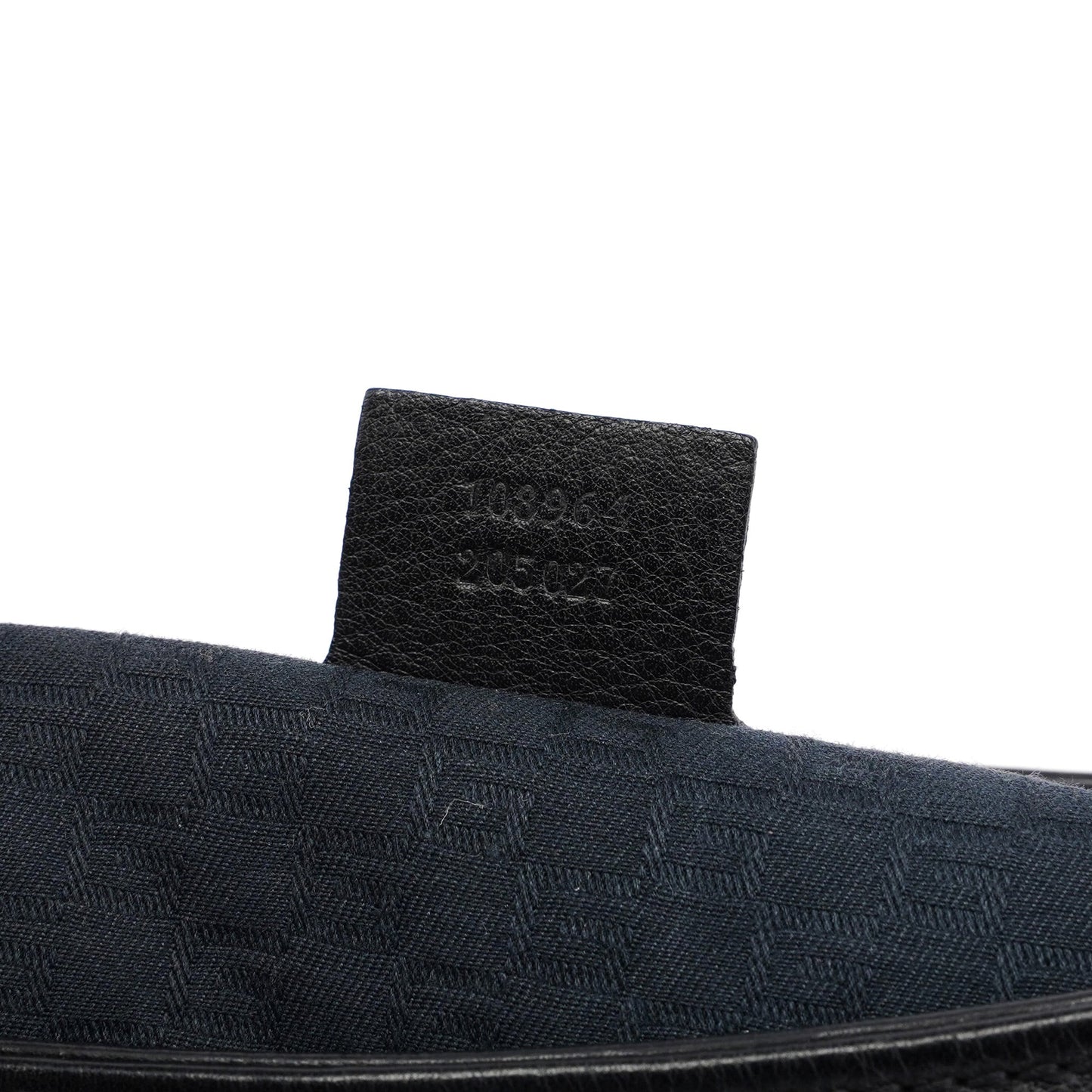 2003 Black Calfskin Knot Shoulder Bag