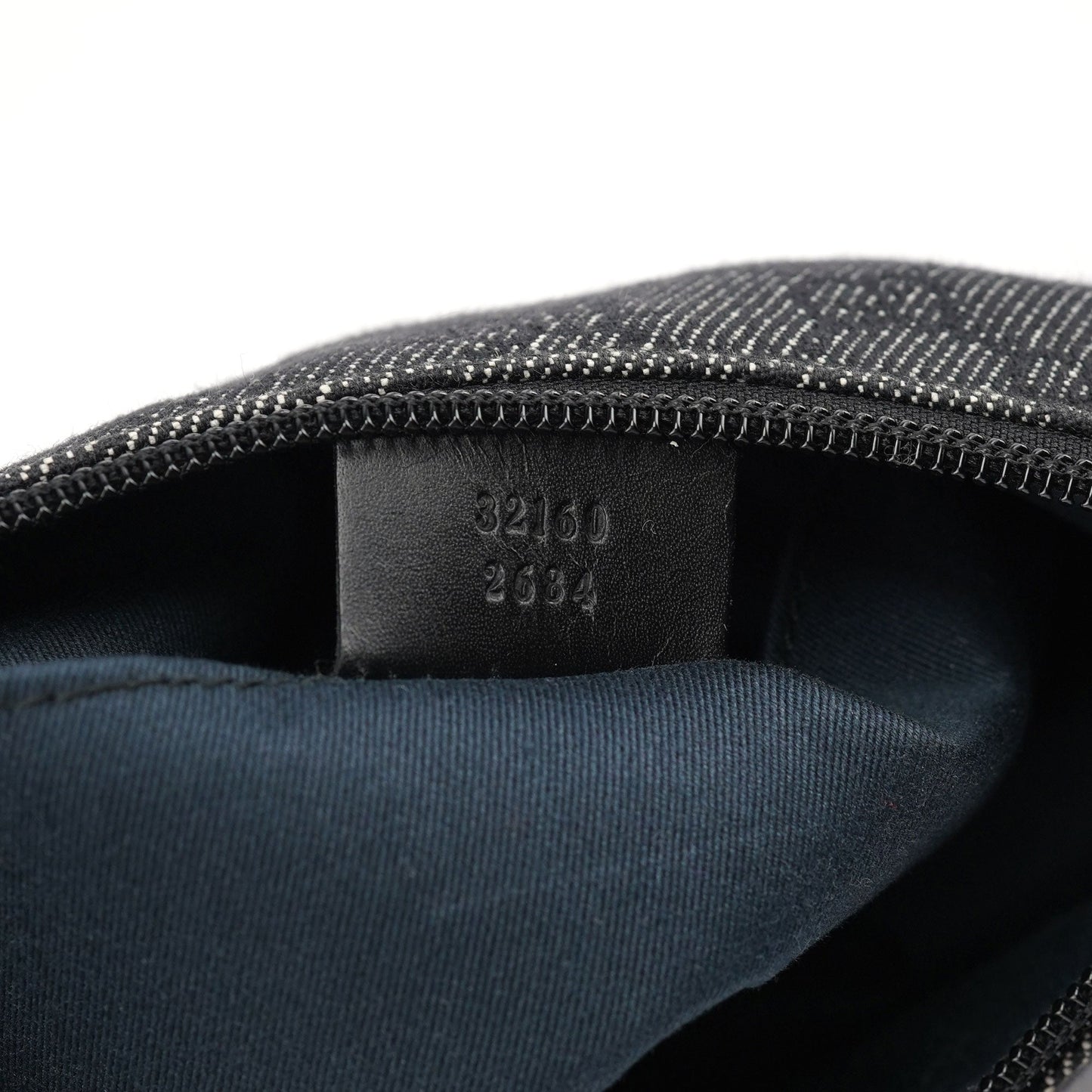 32160 Anthracite Denim GG Shoulder Bag