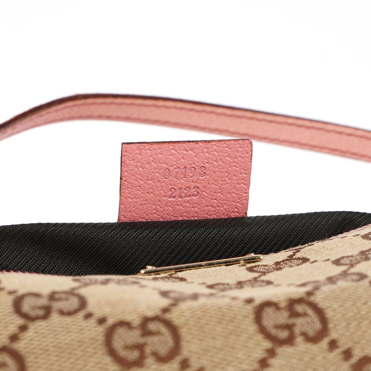 Gucci 07198 Beige Pink GG Boat