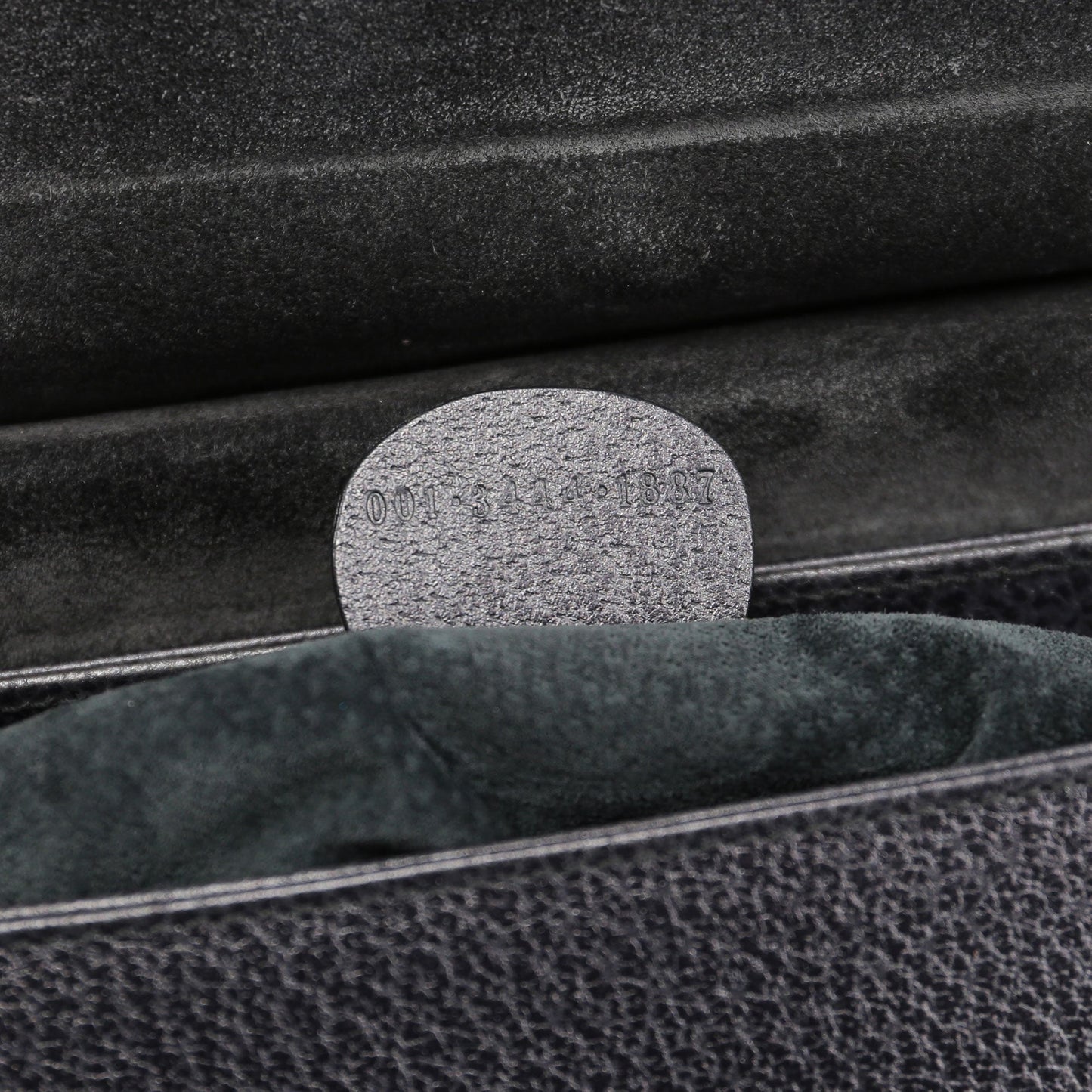 Anthracite Bamboo Top Handle Bag