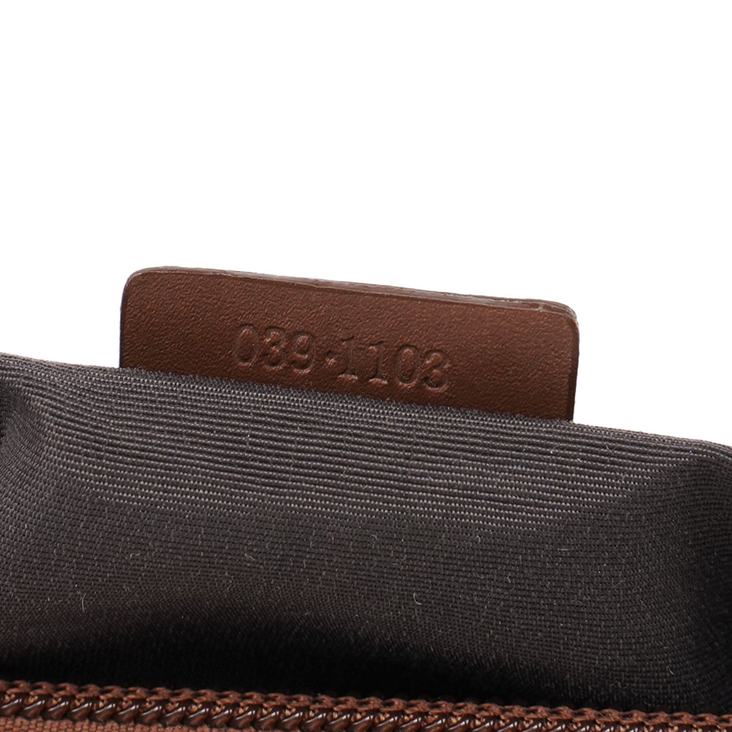 Beige Brown GG Boat Pochette