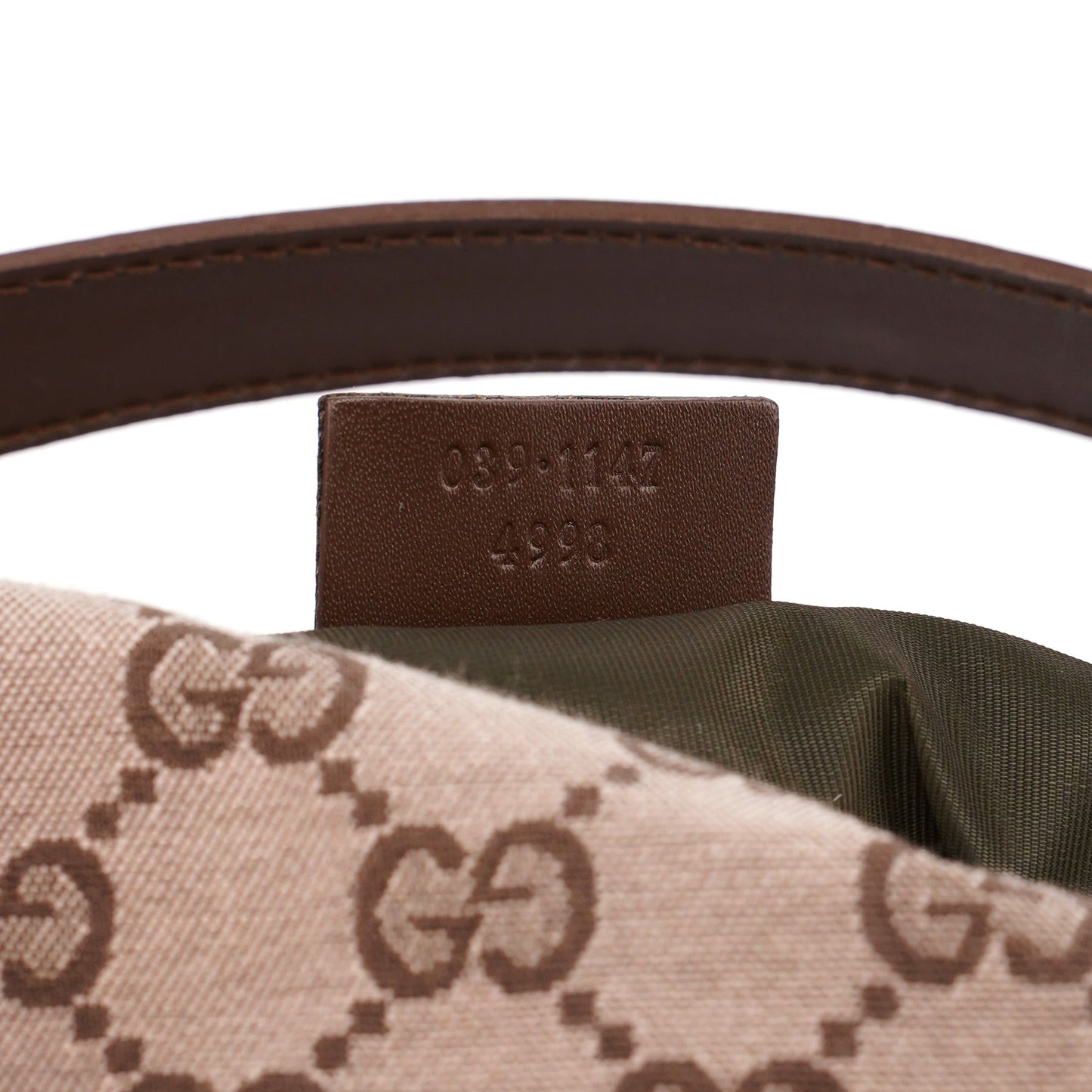 Beige Brown GG Handbag