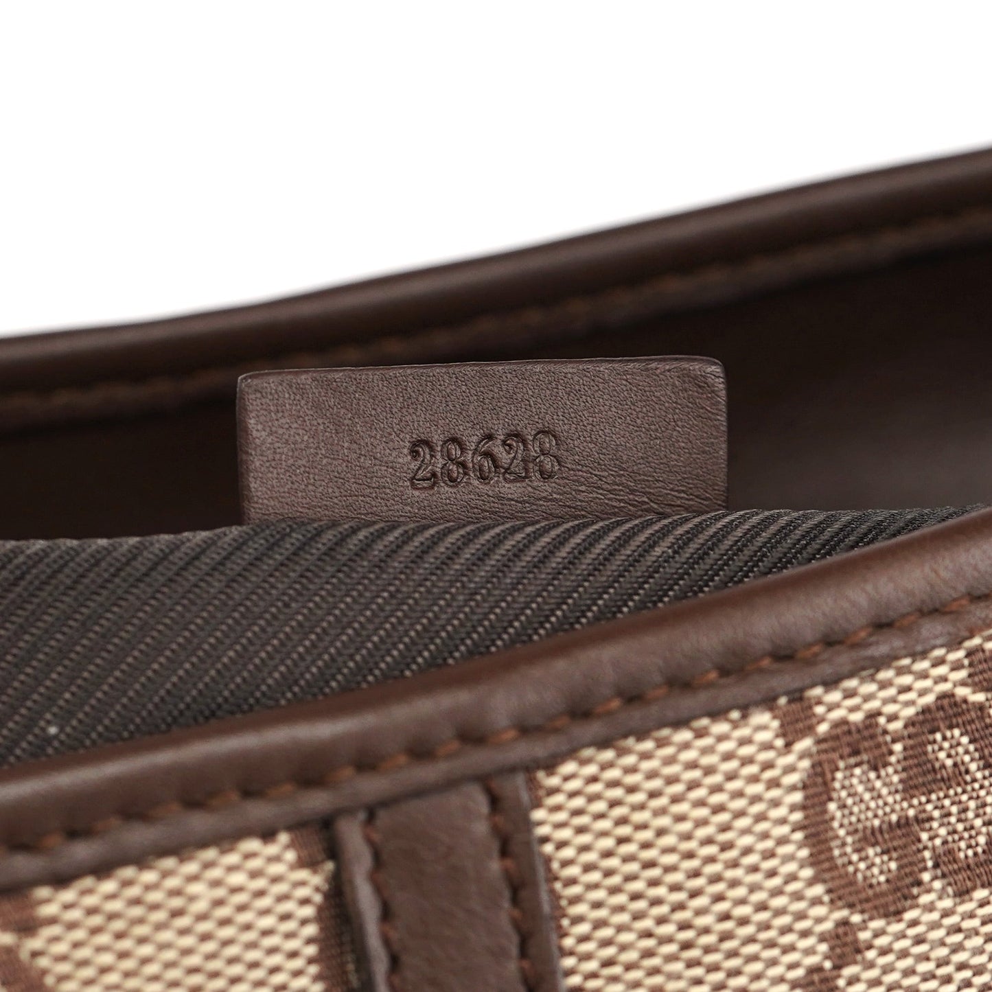 Beige Brown GG Jackie Shoulder Bag