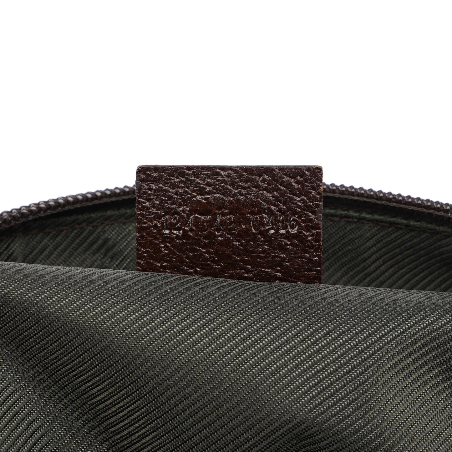 Beige Brown GG Small Bowling Bag