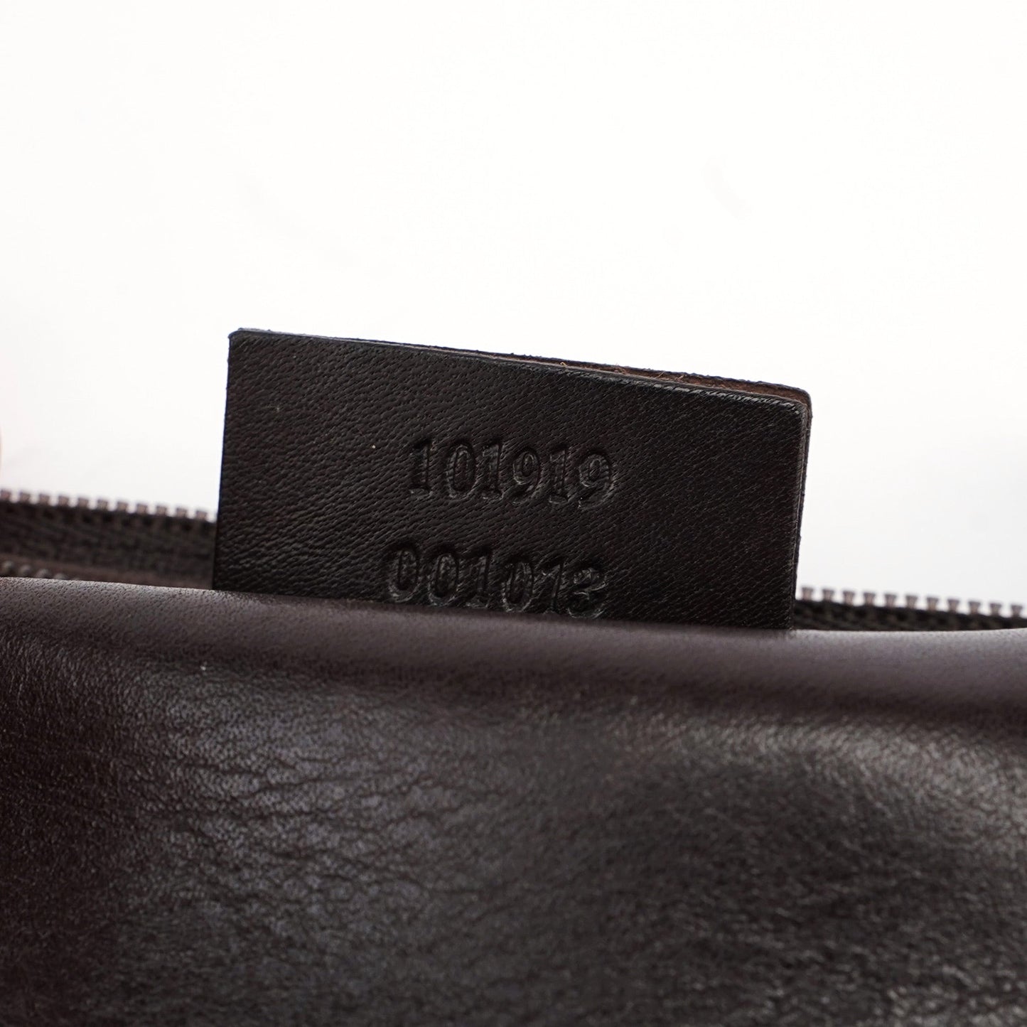 Beige Brown GG Tote With Pouch