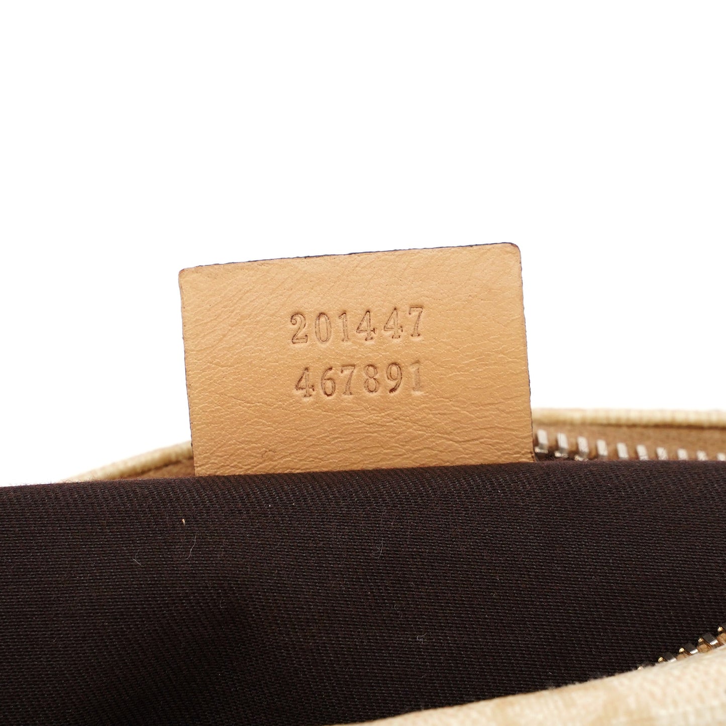 Beige GG Crossbody Bag