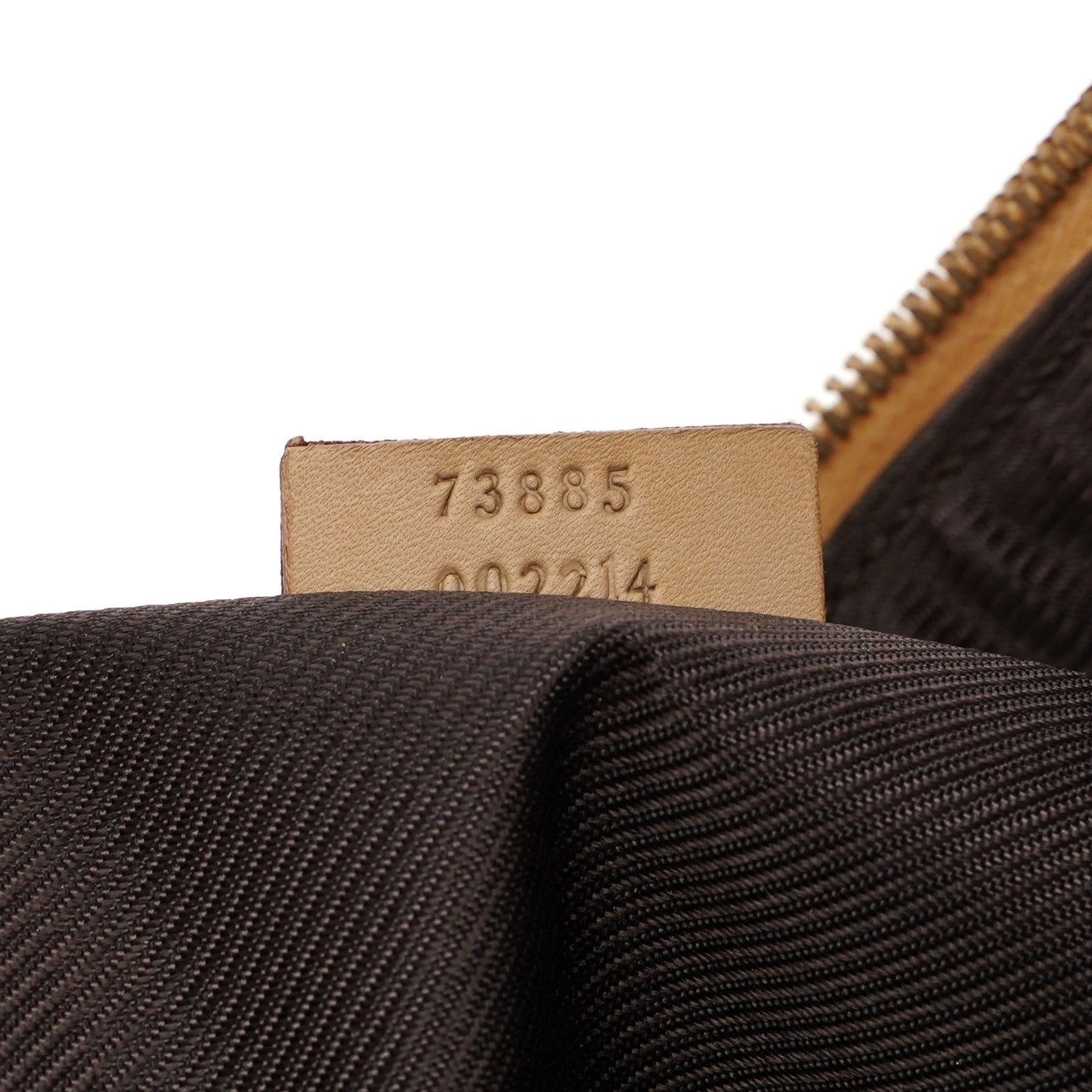 Beige GG V Hobo Shoulder Bag