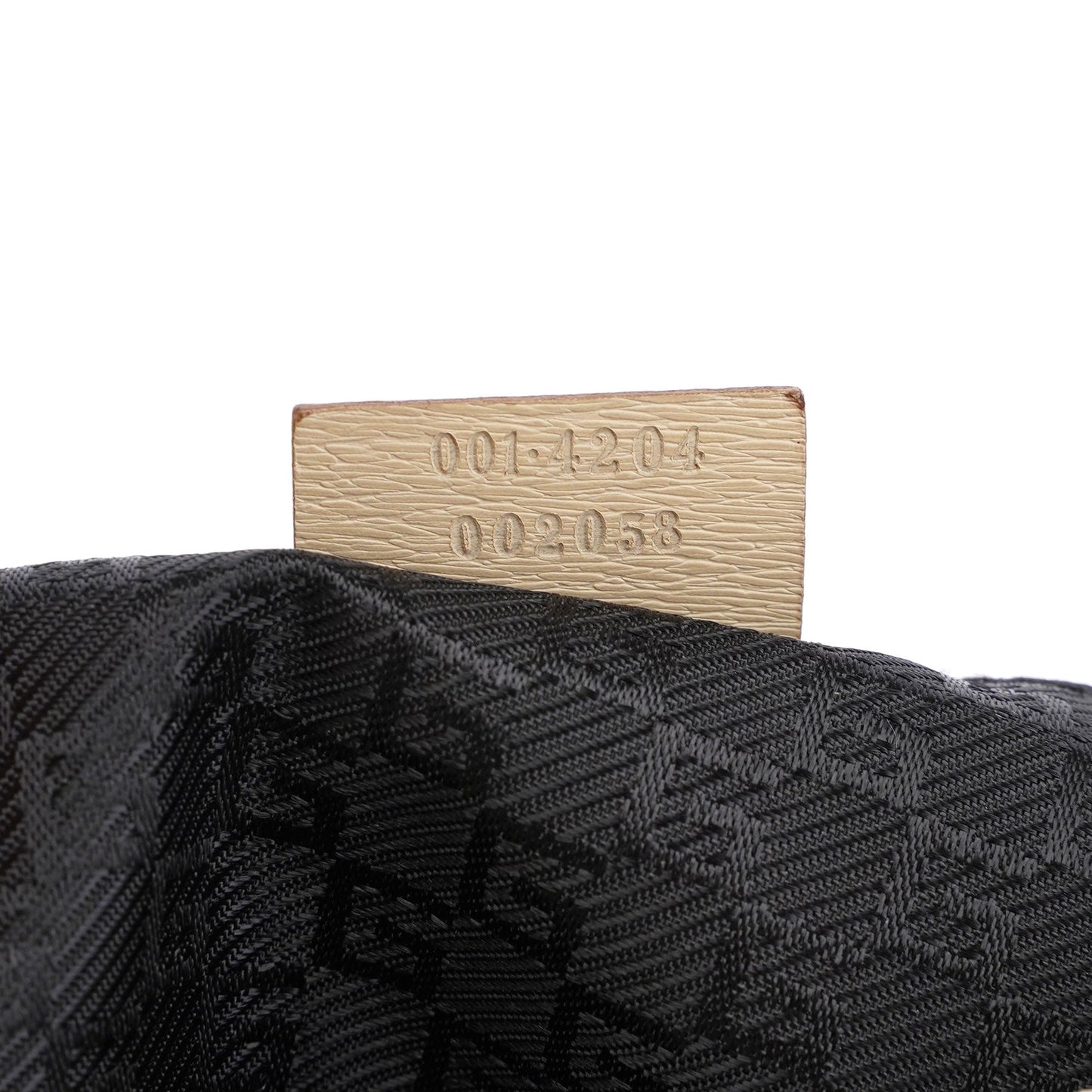 Beige Leather Shoulder Bag