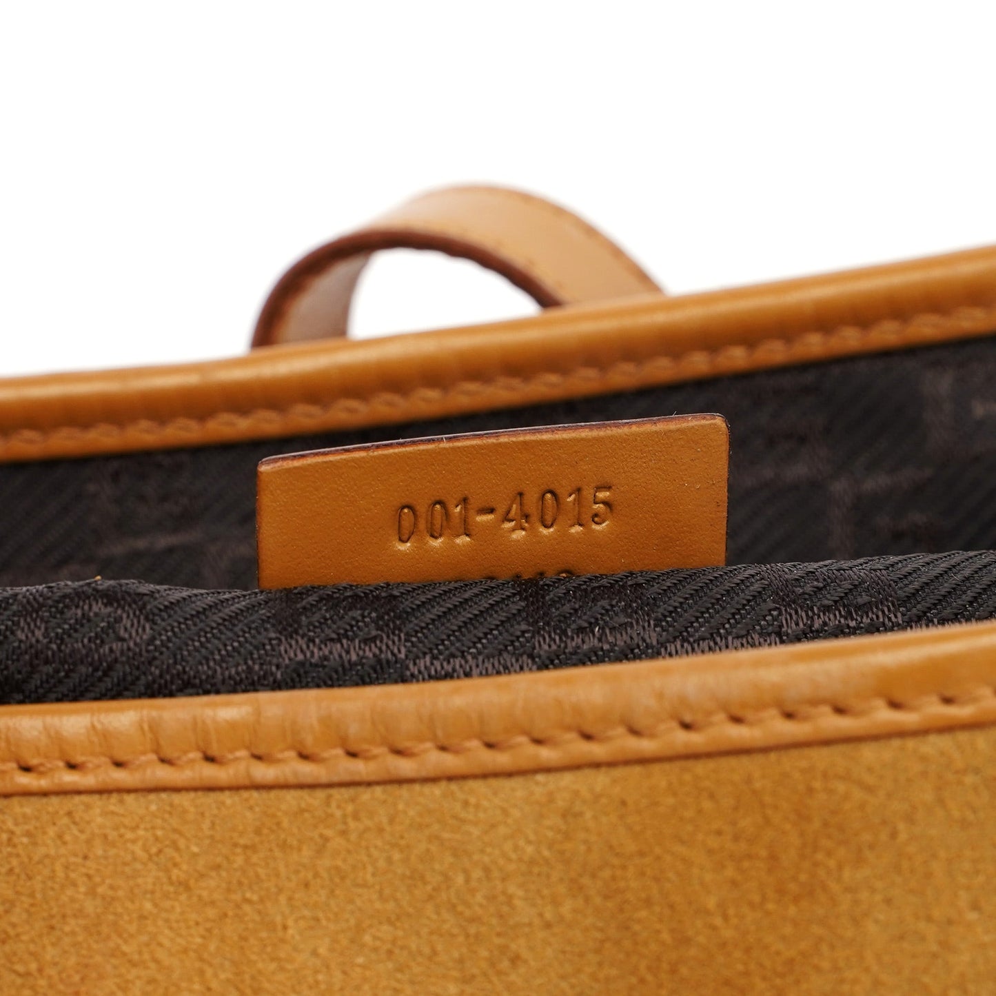 Beige Suede Jackie Chain Bag