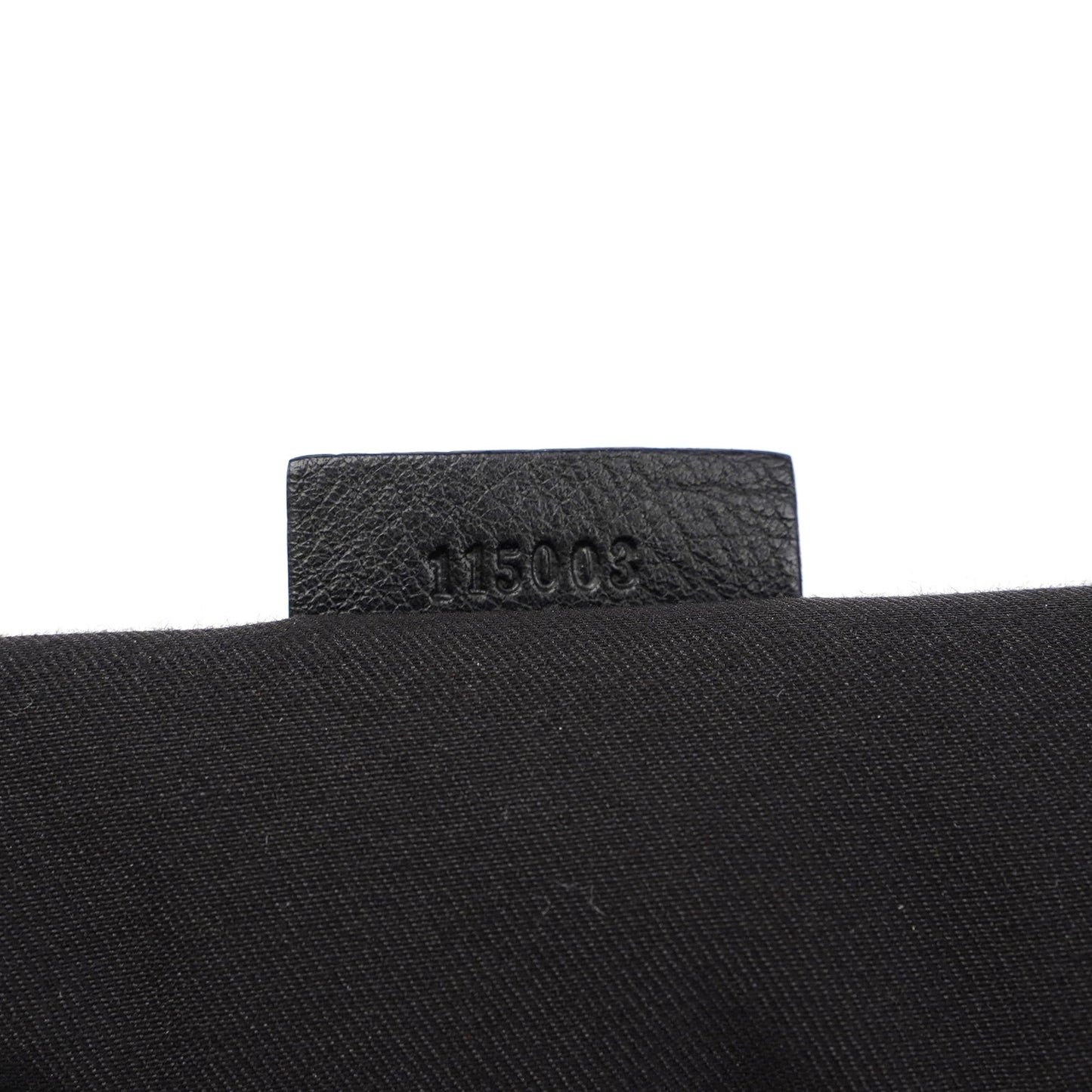 Black Buffalo Leather Hobo Shoulder Bag