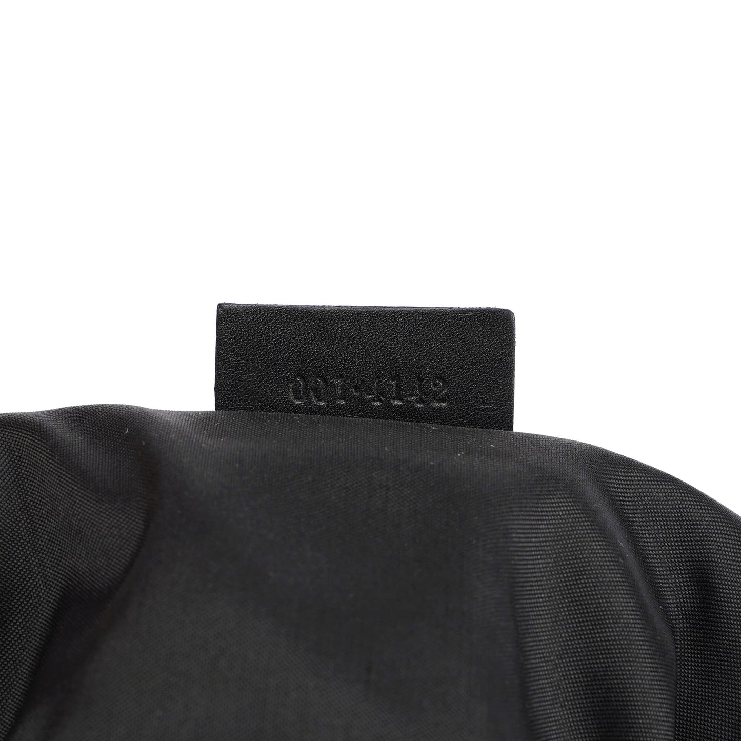 Black Canvas Square G Shoulder Bag