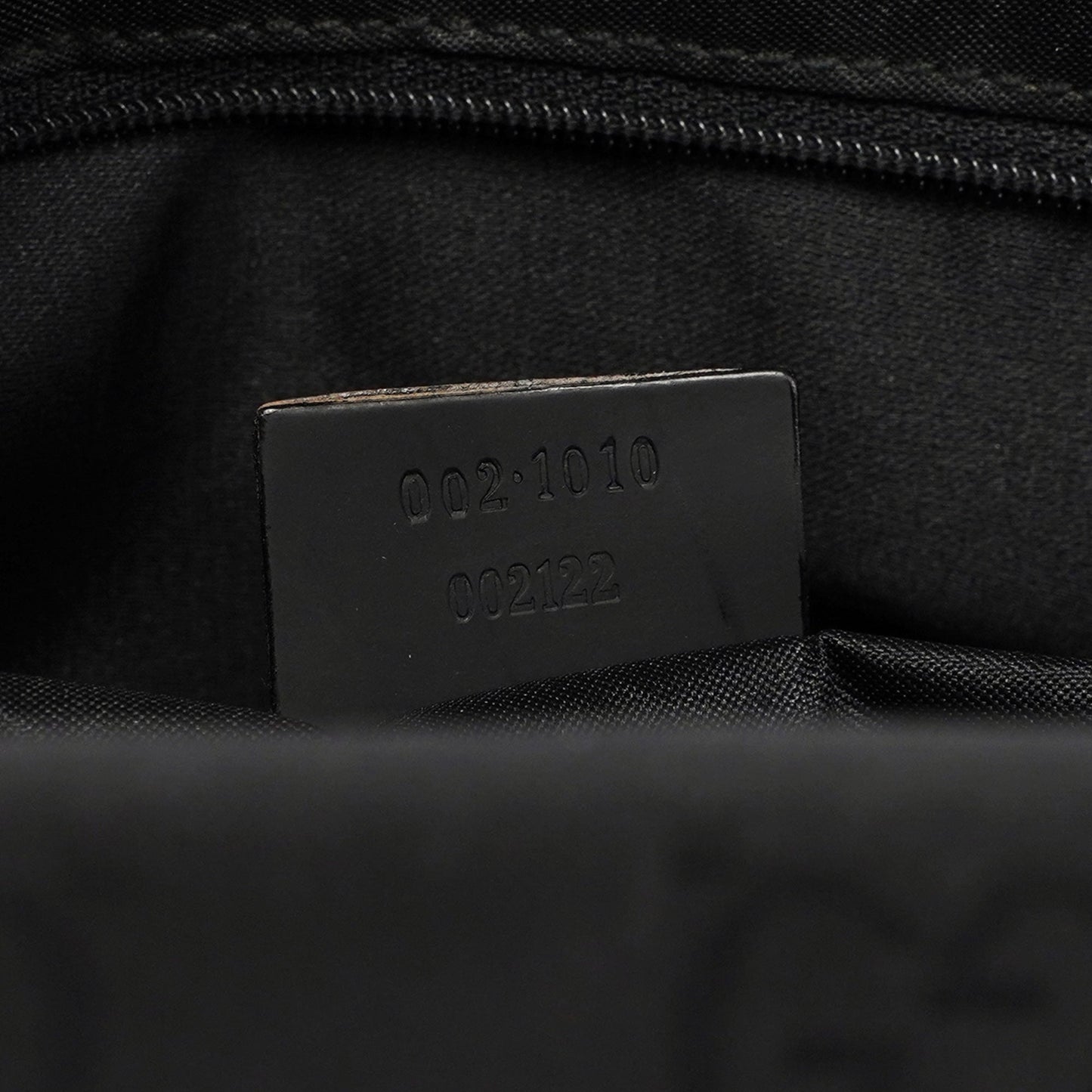 Black GG Bamboo Tote