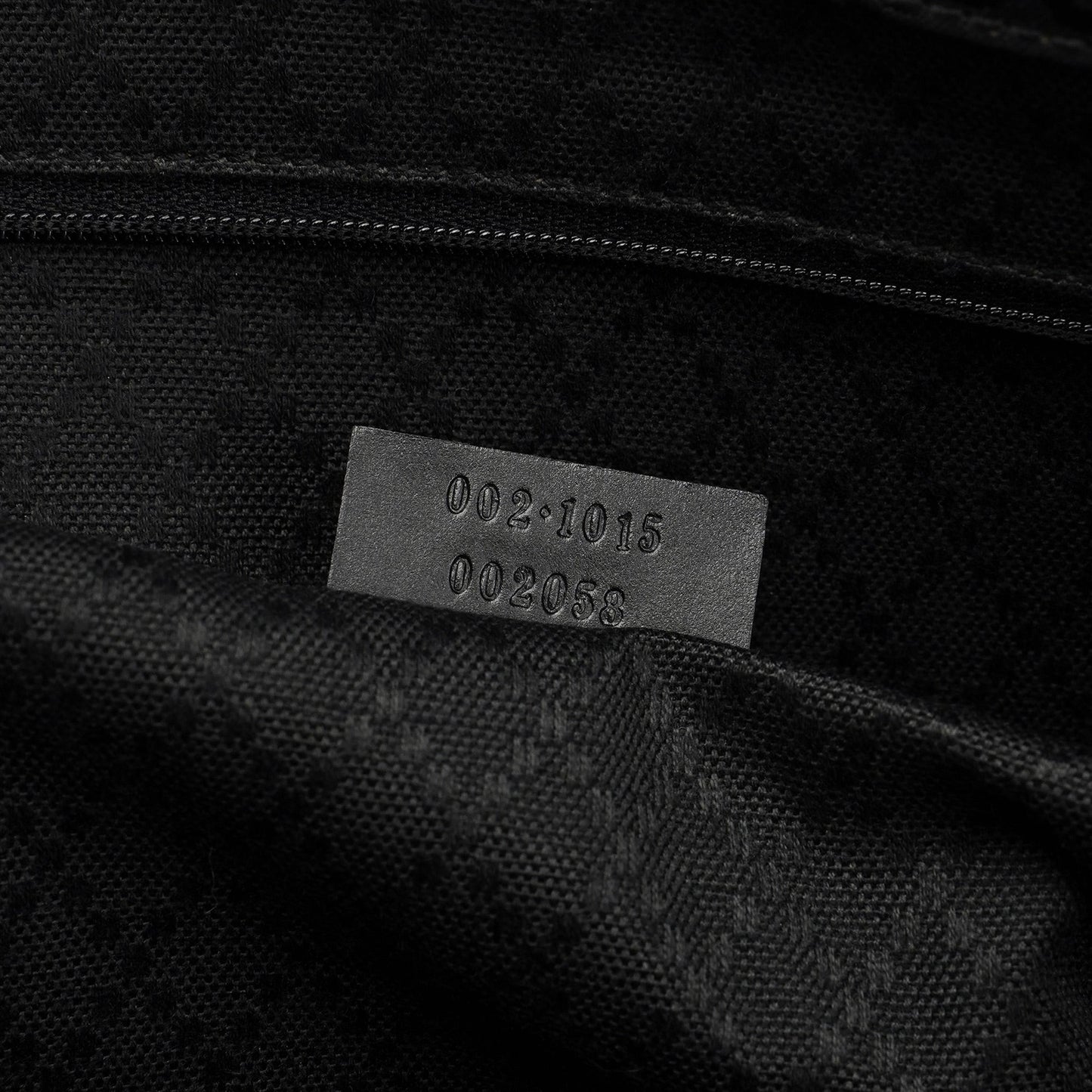 Black GG Bamboo Tote