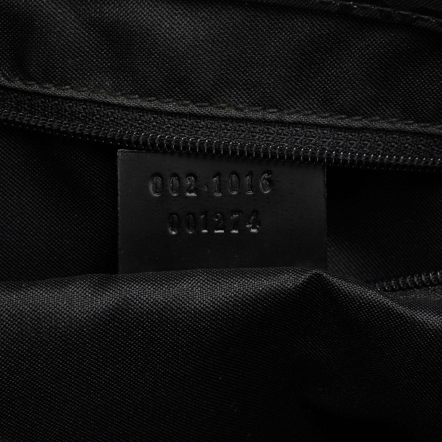 Black GG Bamboo Tote