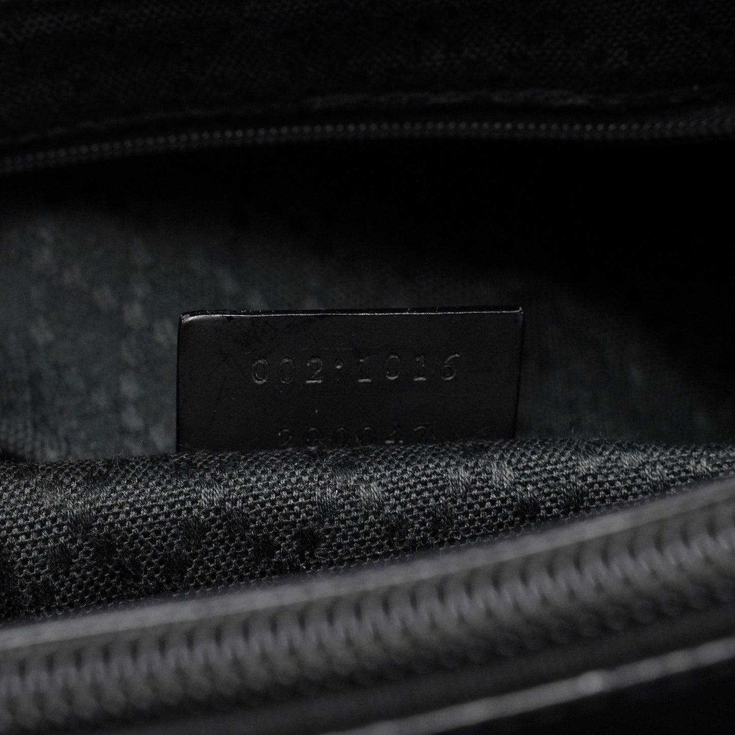 Black GG Bamboo Tote