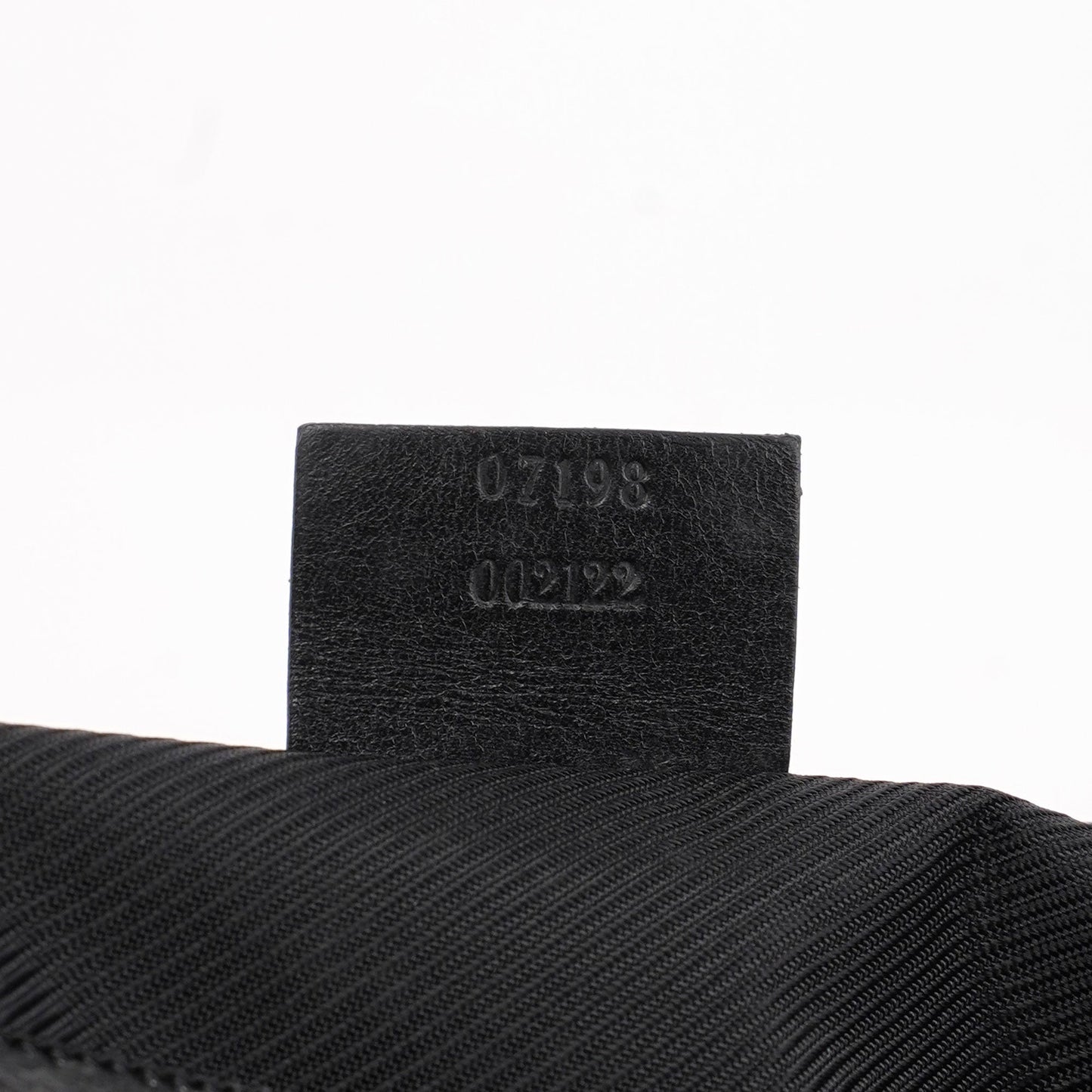 Black GG Boat Pochette