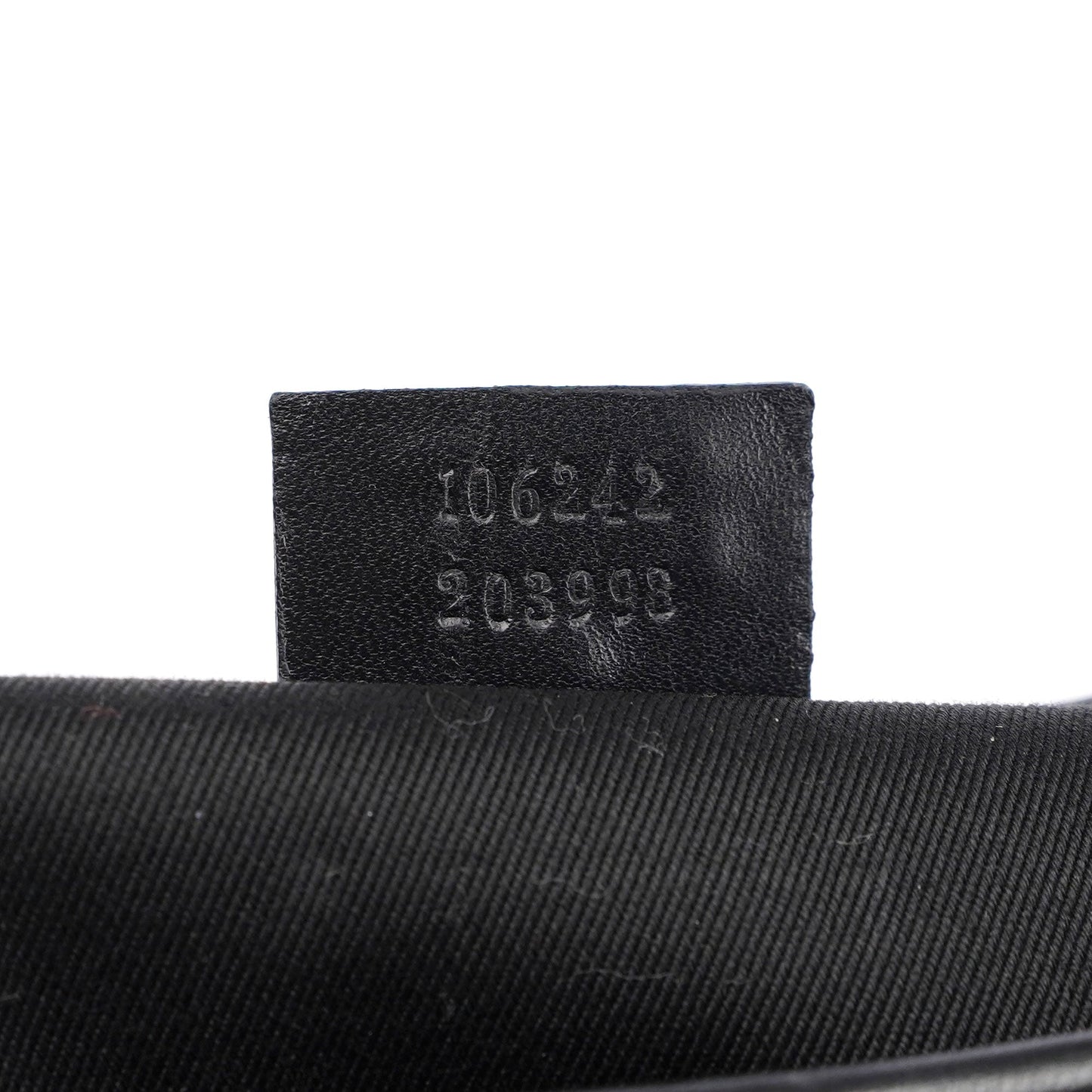 Black GG Canvas Leather Shoulder