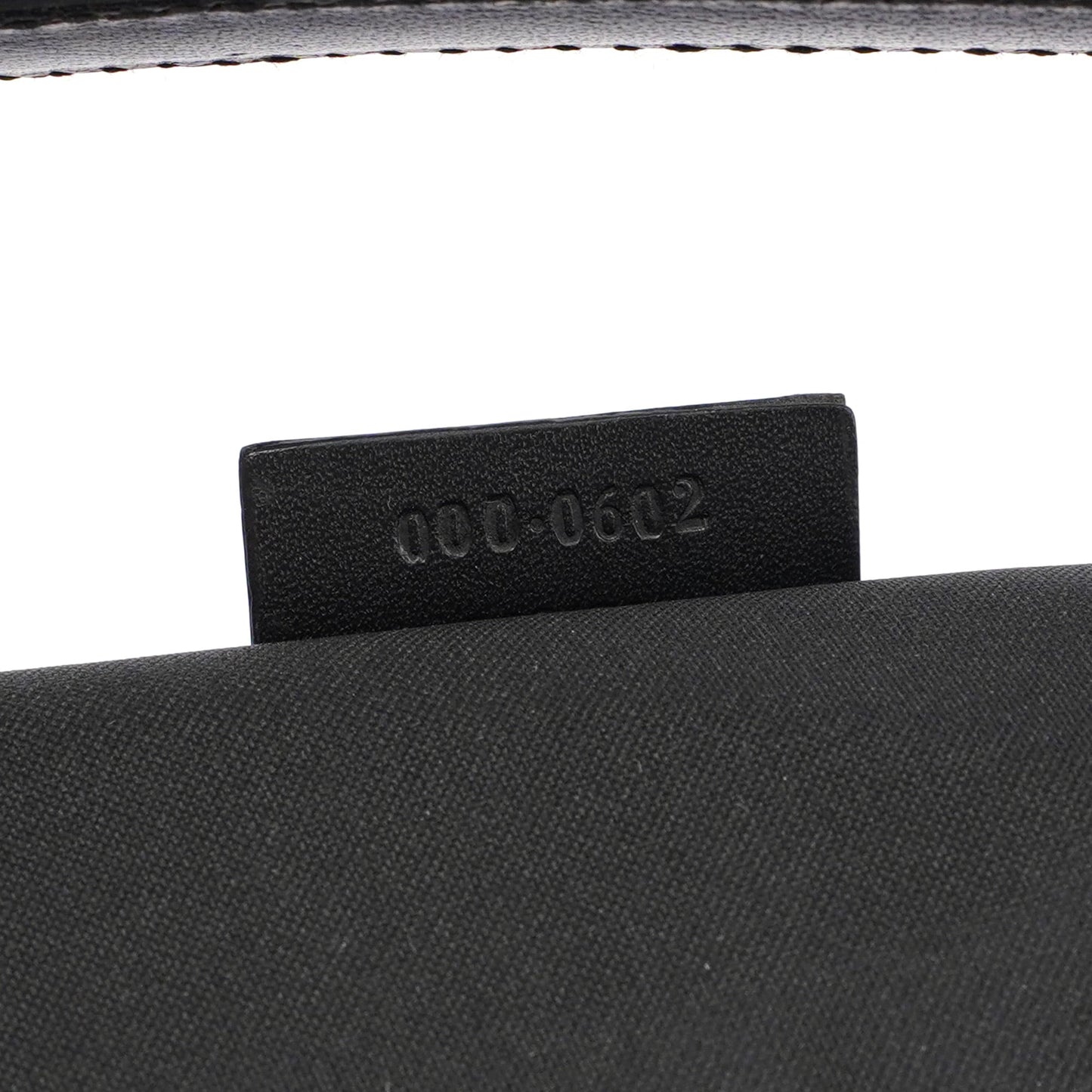 Black GG Canvas Shoulder Bag