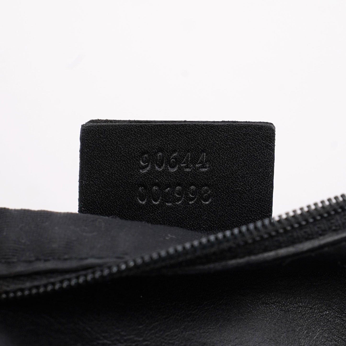 Black GG Drawstring Shoulder Bag