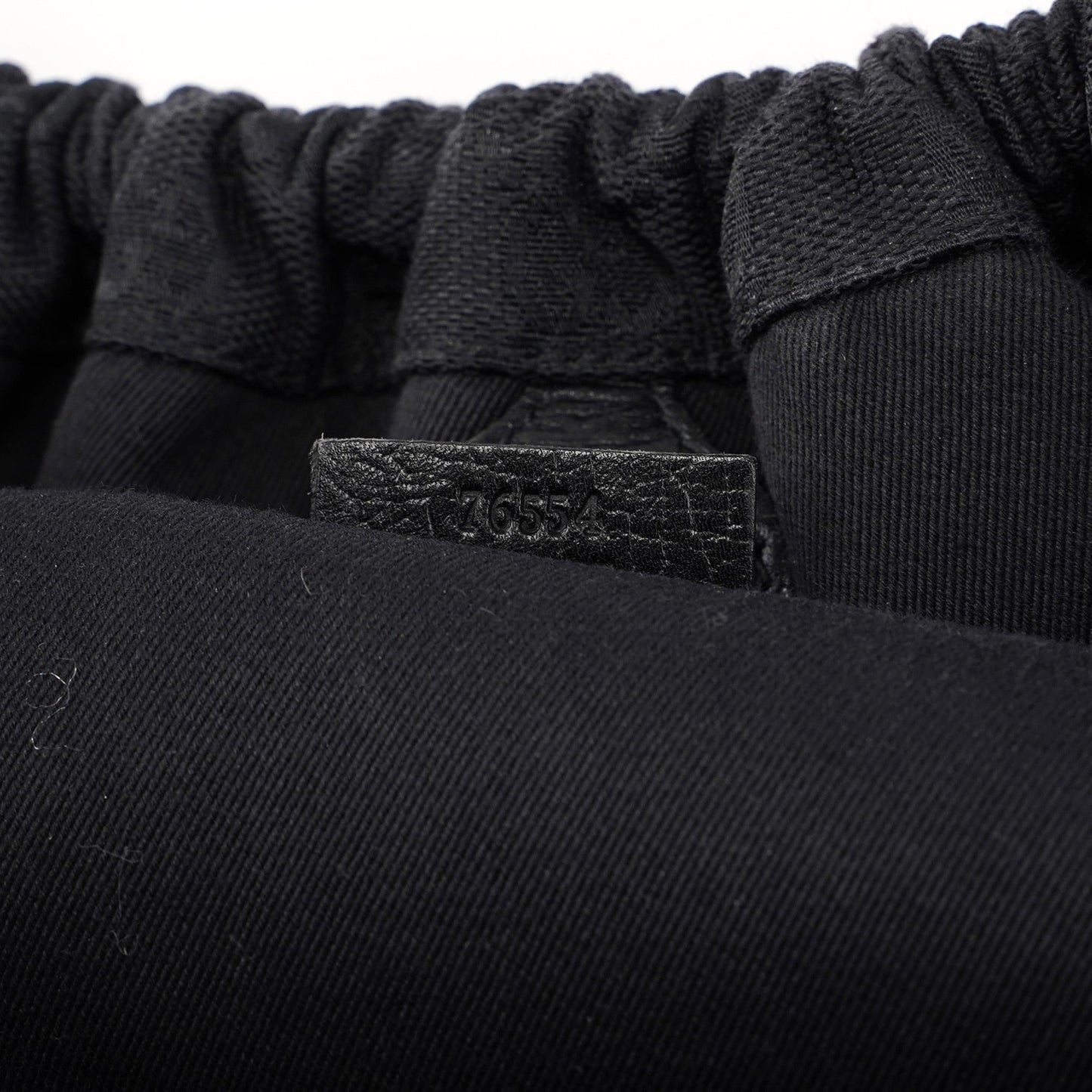 Black GG Dual Handle Bag