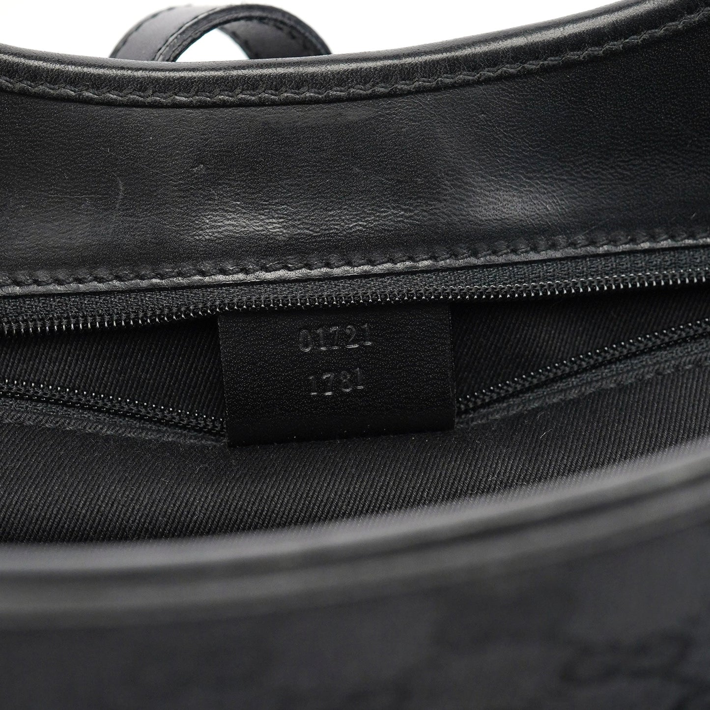 Black GG Jackie Shoulder Bag