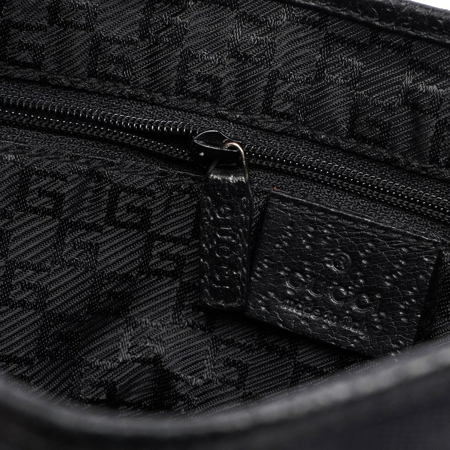 Black Jackie Bamboo Bag