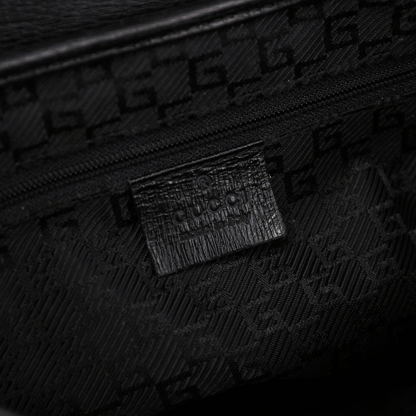 Black Jackie Bamboo Shoulder Bag