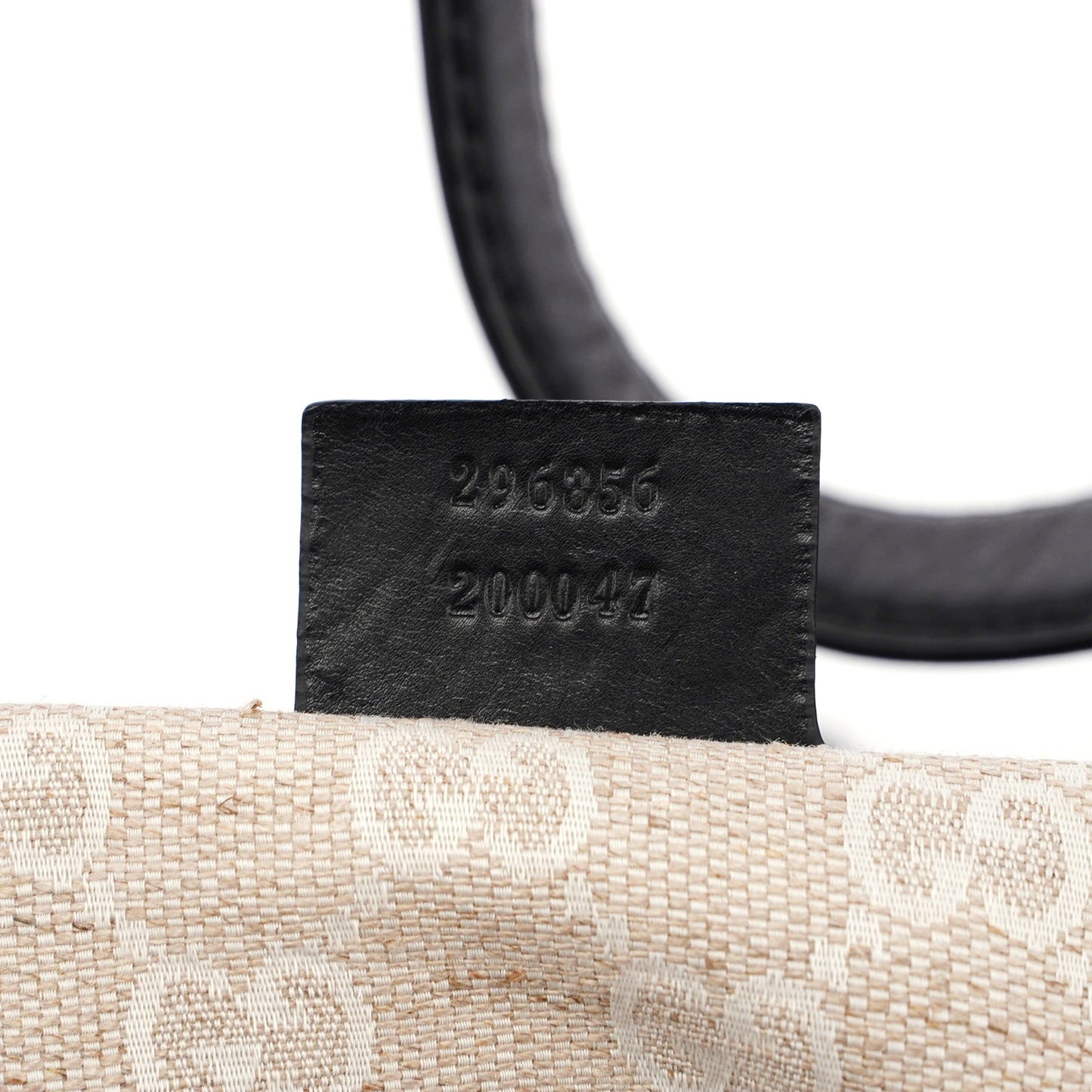 Black Lambskin Horsebit Shoulder Bag