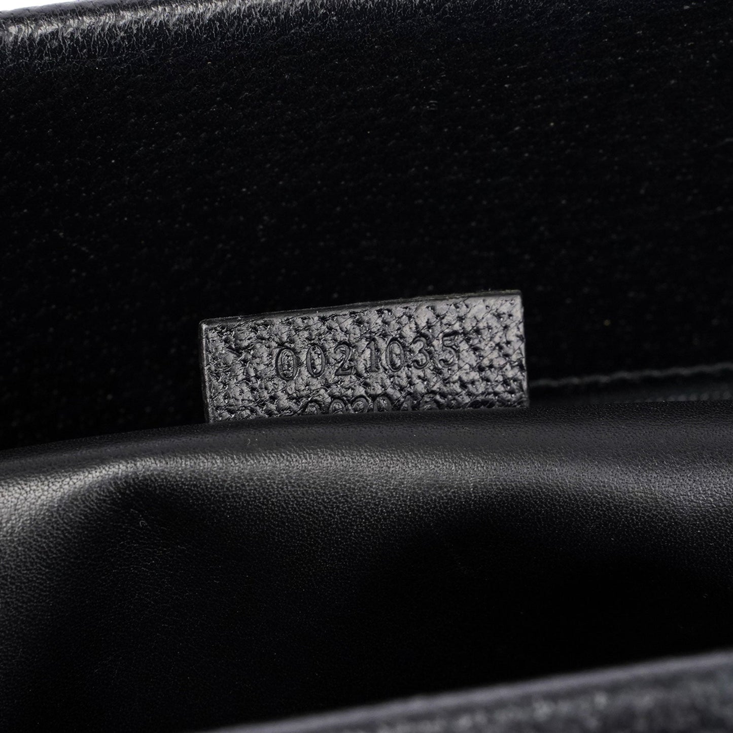 Black Leather Bamboo Tote Bag