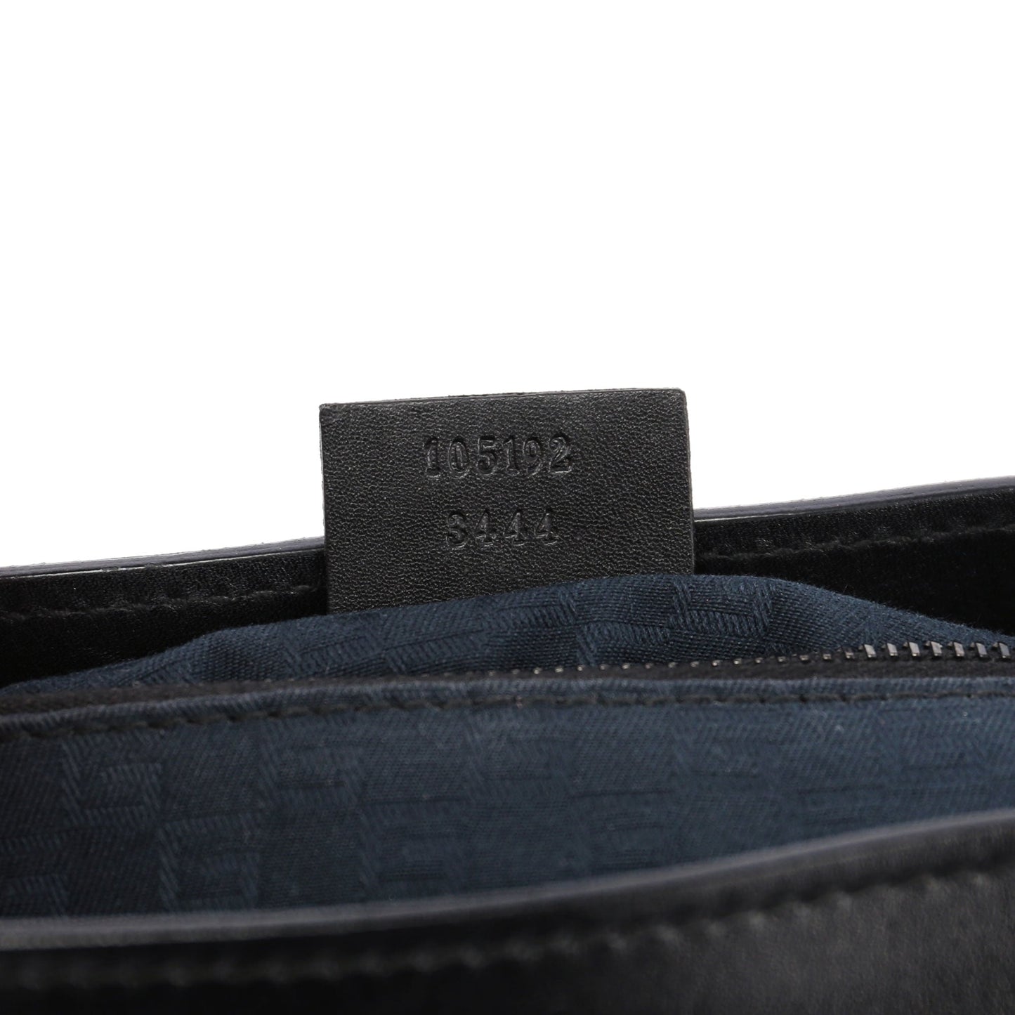 Black Leather Wood Handle Bag